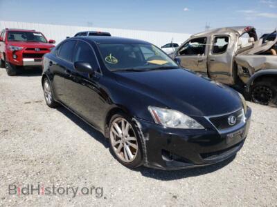 2007 Lexus IS IS 350, black — VIN JTHBE262575015698, Copart