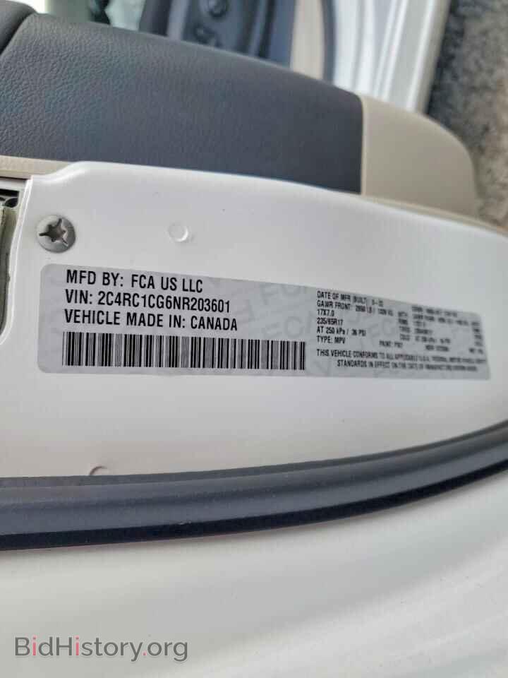 2022 CHRYSLER MINIVAN - VIN: 2C4RC1CG6NR203601 - Photo 13