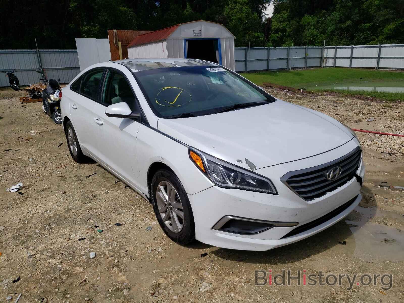 Фотография 5NPE24AF9GH368507 - HYUNDAI SONATA 2016