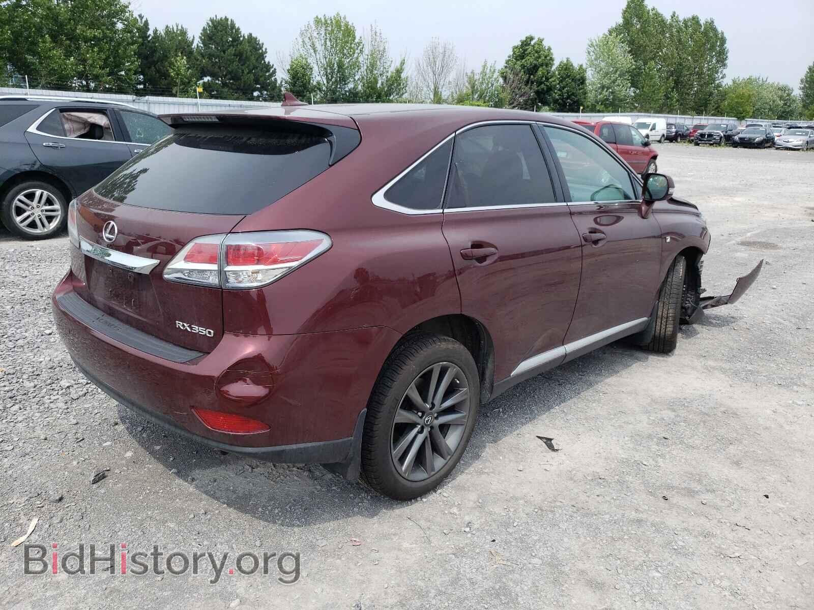 2013 LEXUS RX350 - VIN: 2T2BK1BA9DC174624 - Фото 4