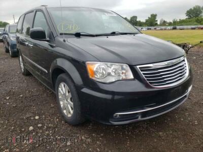2015 Chrysler MINIVAN Town & COU, black — VIN 2C4RC1BG3FR619673, Copart
