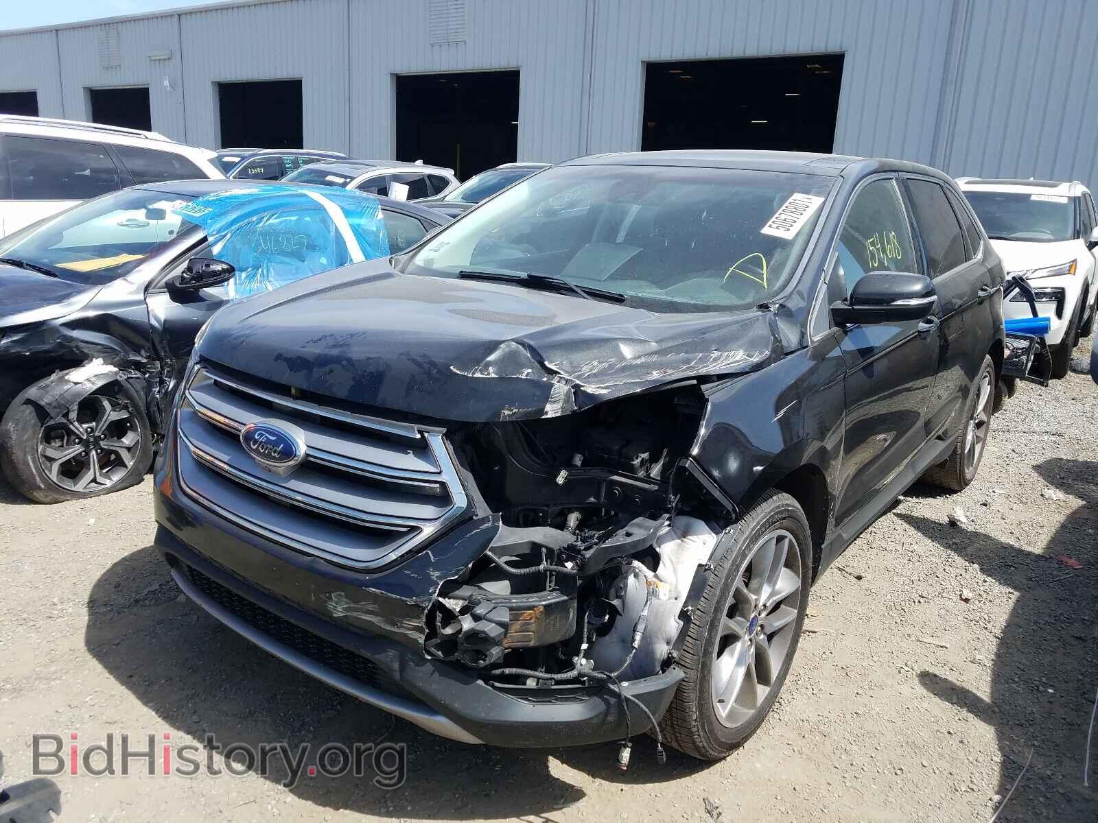 2015 FORD EDGE - VIN: 2FMPK3K86FBB15105 - Фото 2