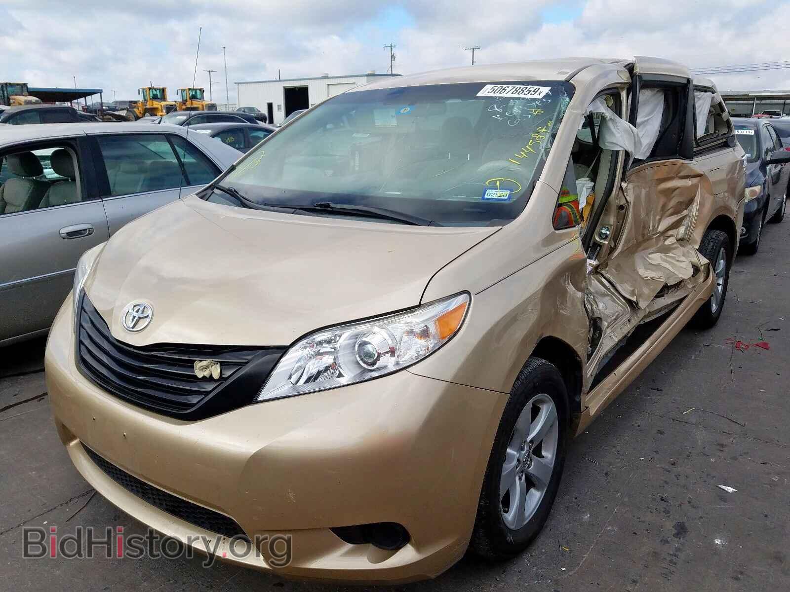 2012 TOYOTA SIENNA BAS - VIN: 5TDKA3DC6CS010545 - Фото 2