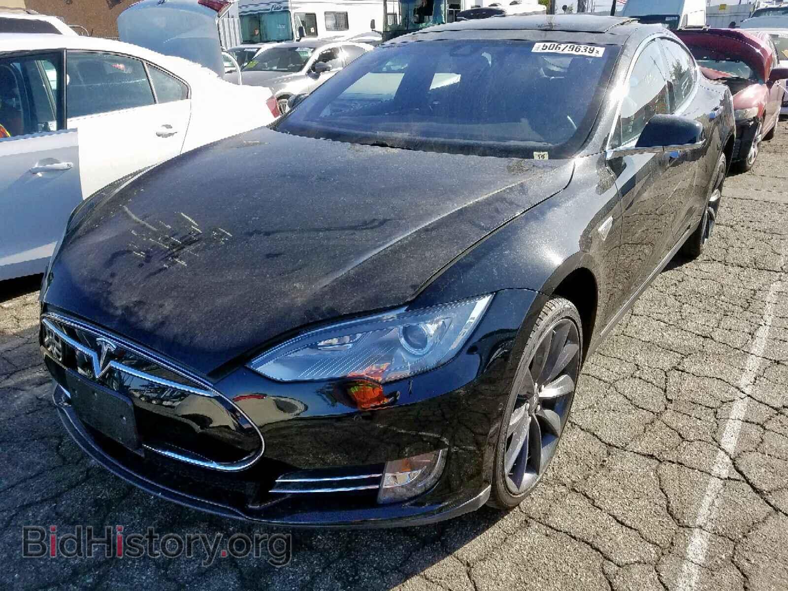 2014 TESLA MODEL S - VIN: 5YJSA1H21EFP63056 - Фото 2