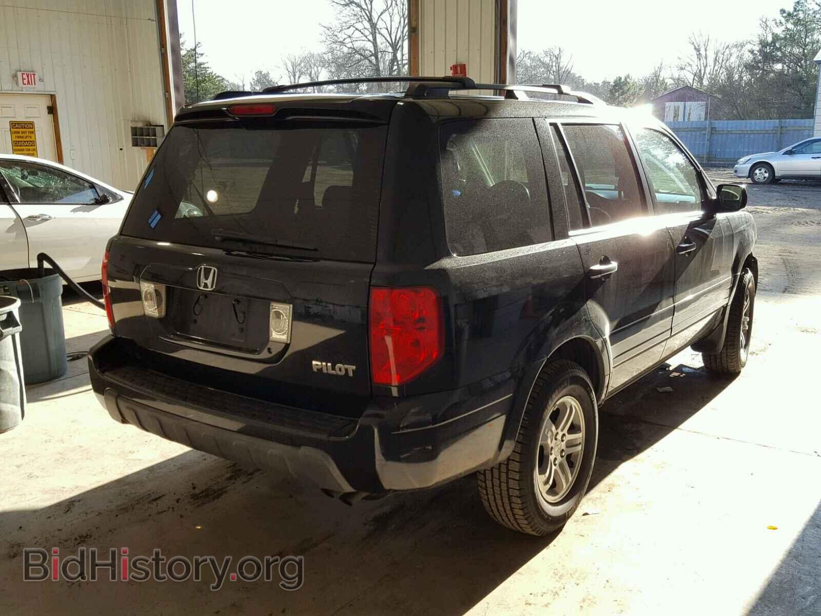 2005 HONDA PILOT - VIN: 2HKYF18665H516356 - Фото 4