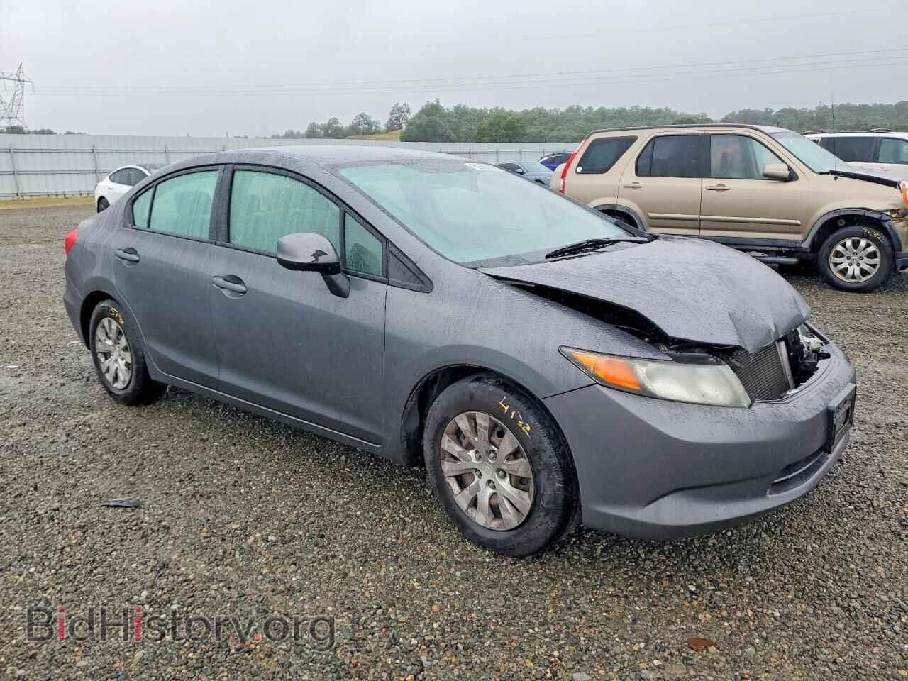 2012 HONDA CIVIC - VIN: 19XFB2F53CE337020 - Фото 4