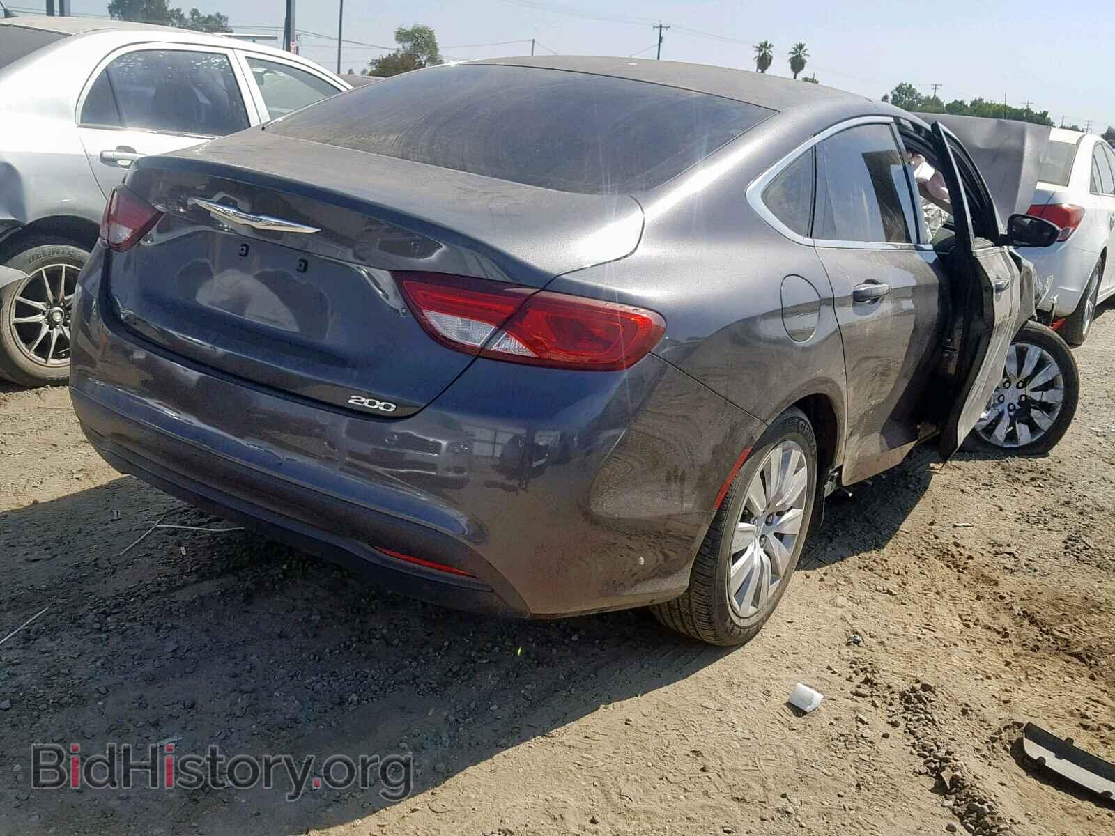 2015 CHRYSLER 200 - VIN: 1C3CCCFB2FN614062 - Photo 4