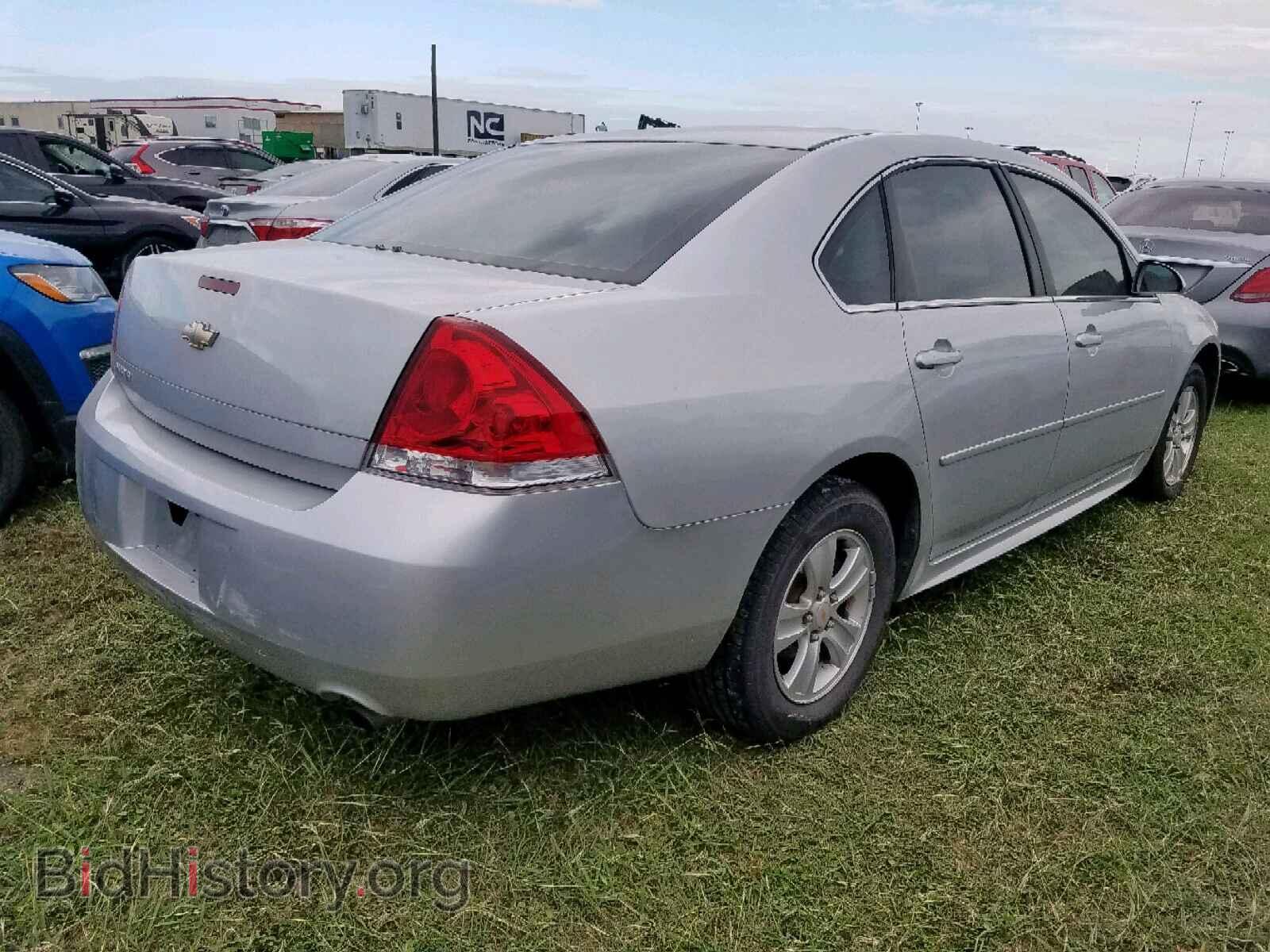 2012 CHEVROLET IMPALA - VIN: 2G1WF5E36C1174388 - Фото 4