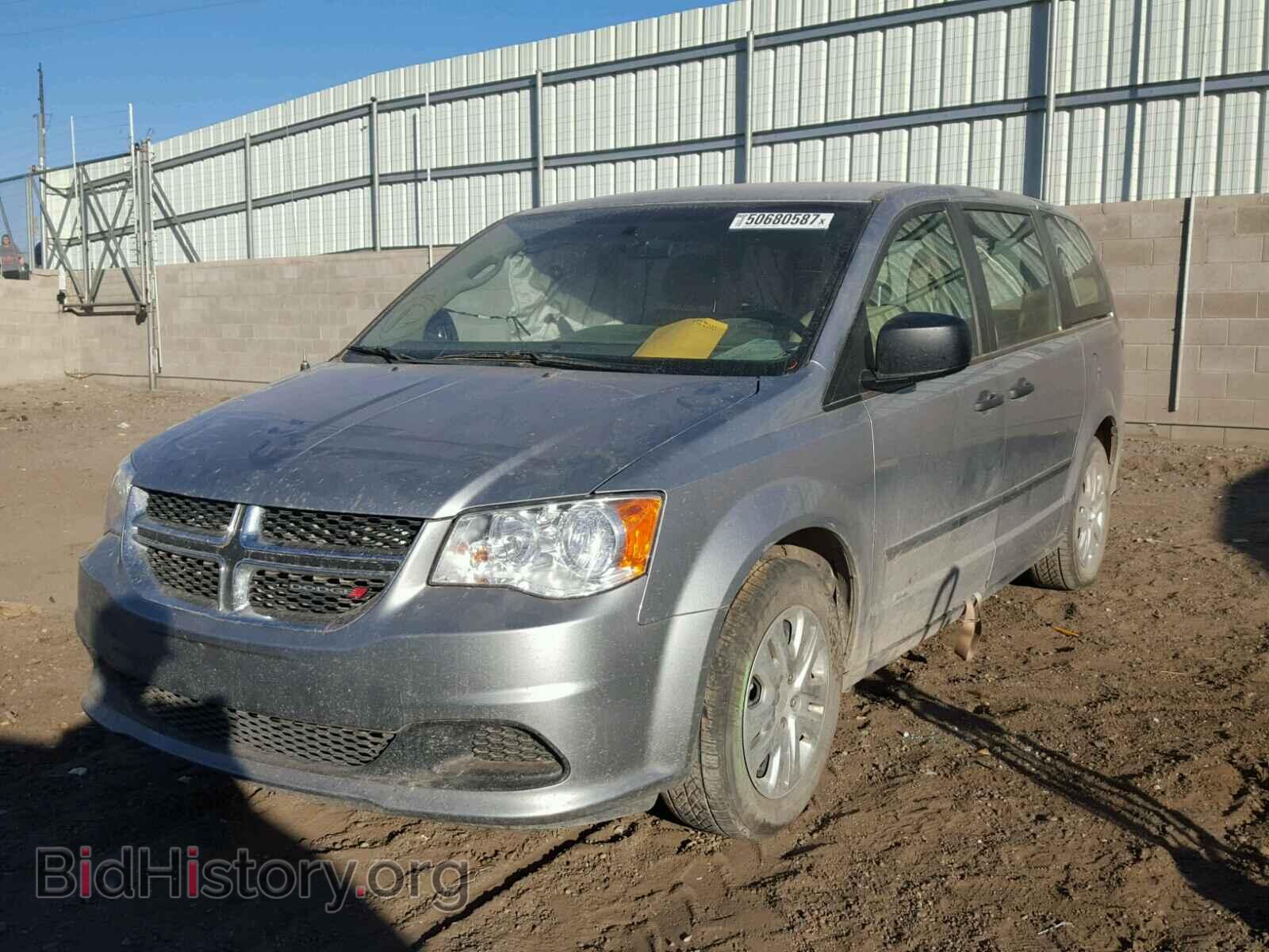 2016 DODGE CARAVAN - VIN: 2C4RDGBG8GR346635 - Фото 2