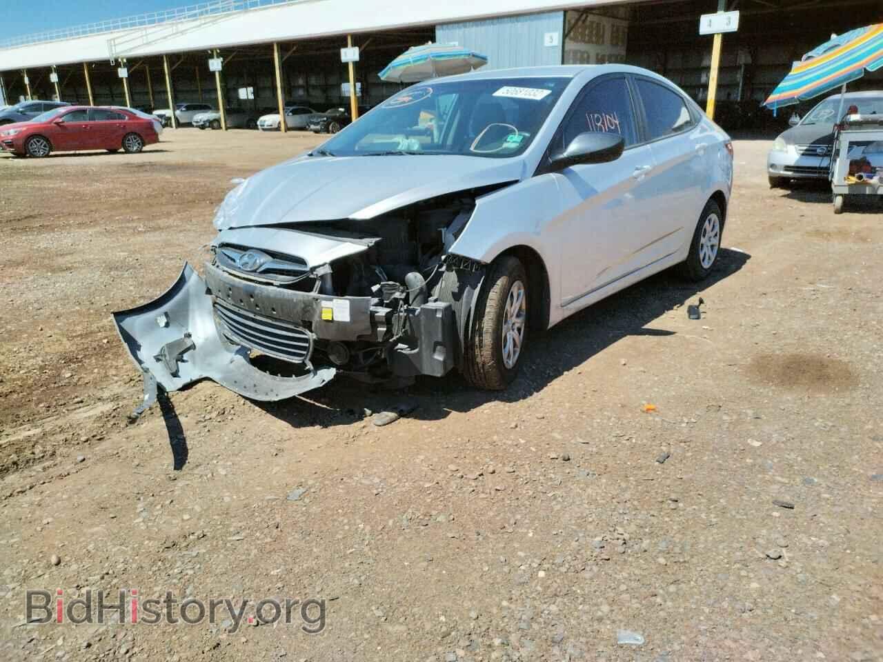 2012 HYUNDAI ACCENT - VIN: KMHCT4AE1CU241614 - Фото 2