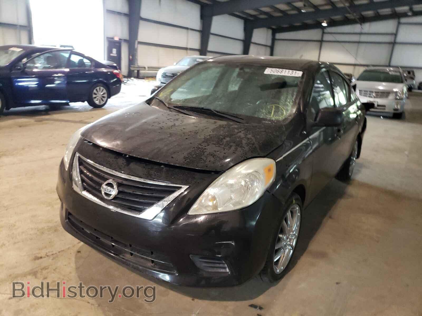 2014 NISSAN VERSA - VIN: 3N1CN7AP1EL839221 - Фото 2