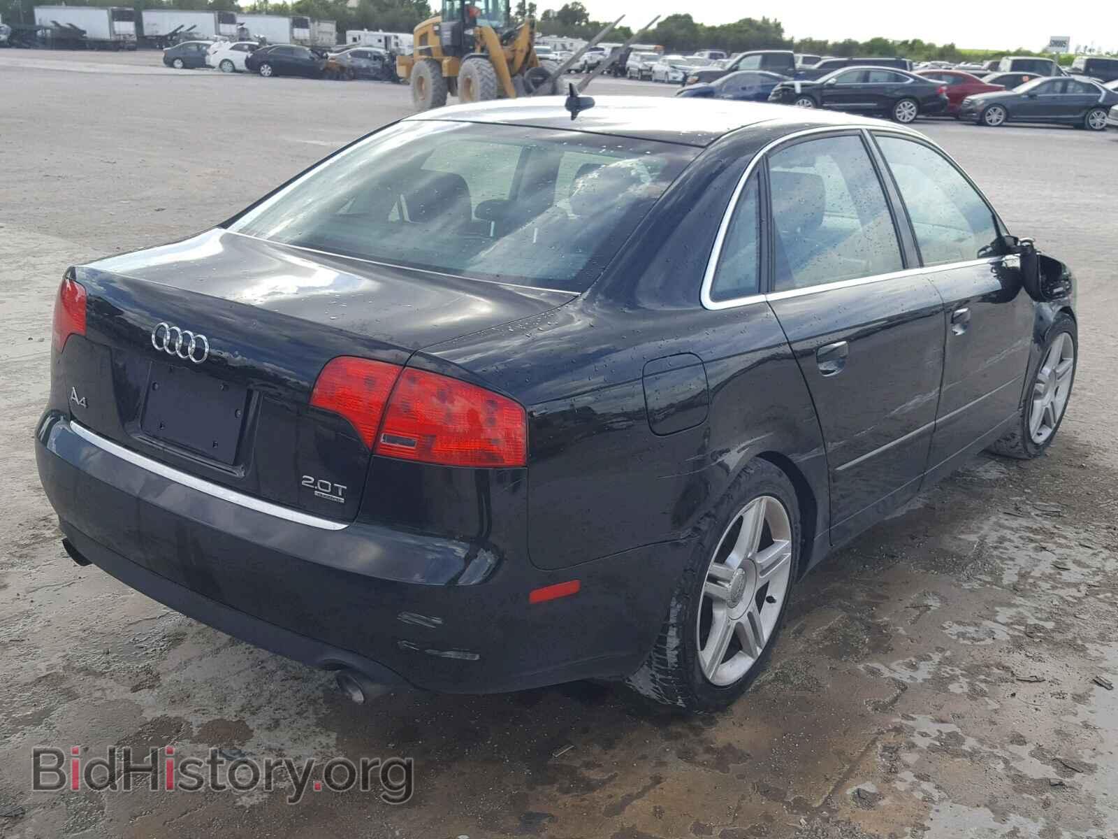 2007 AUDI A4 - VIN: WAUDF78E17A018436 - Фото 4