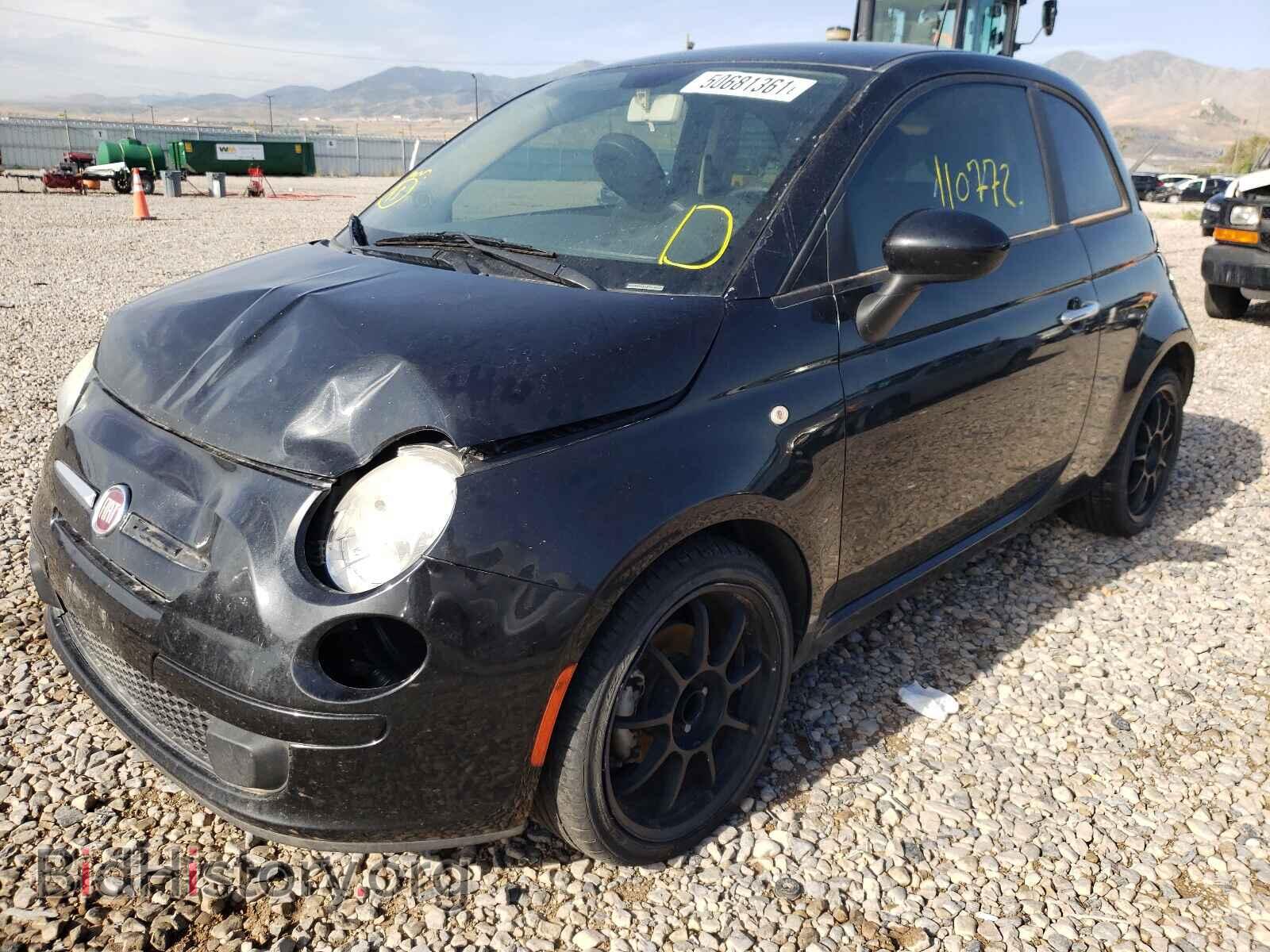 2012 FIAT 500 - VIN: 3C3CFFAR9CT370662 - Фото 2