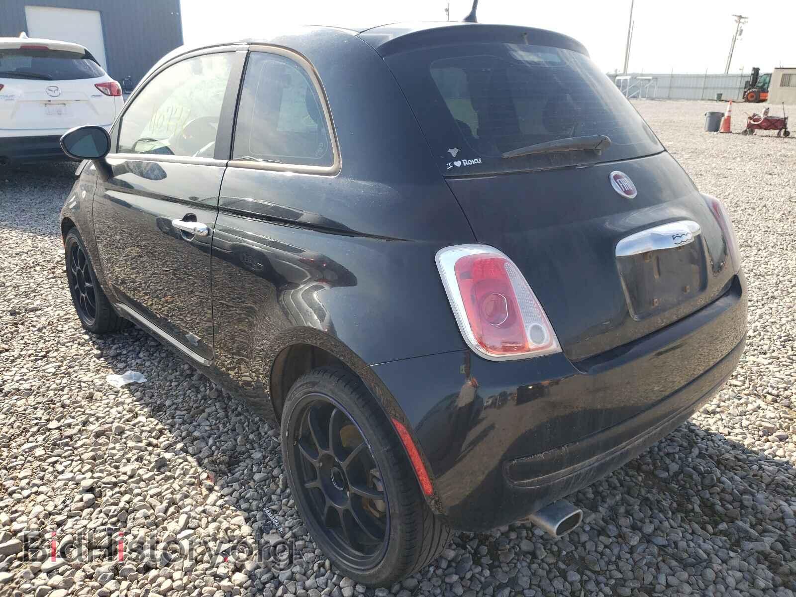 2012 FIAT 500 - VIN: 3C3CFFAR9CT370662 - Фото 3