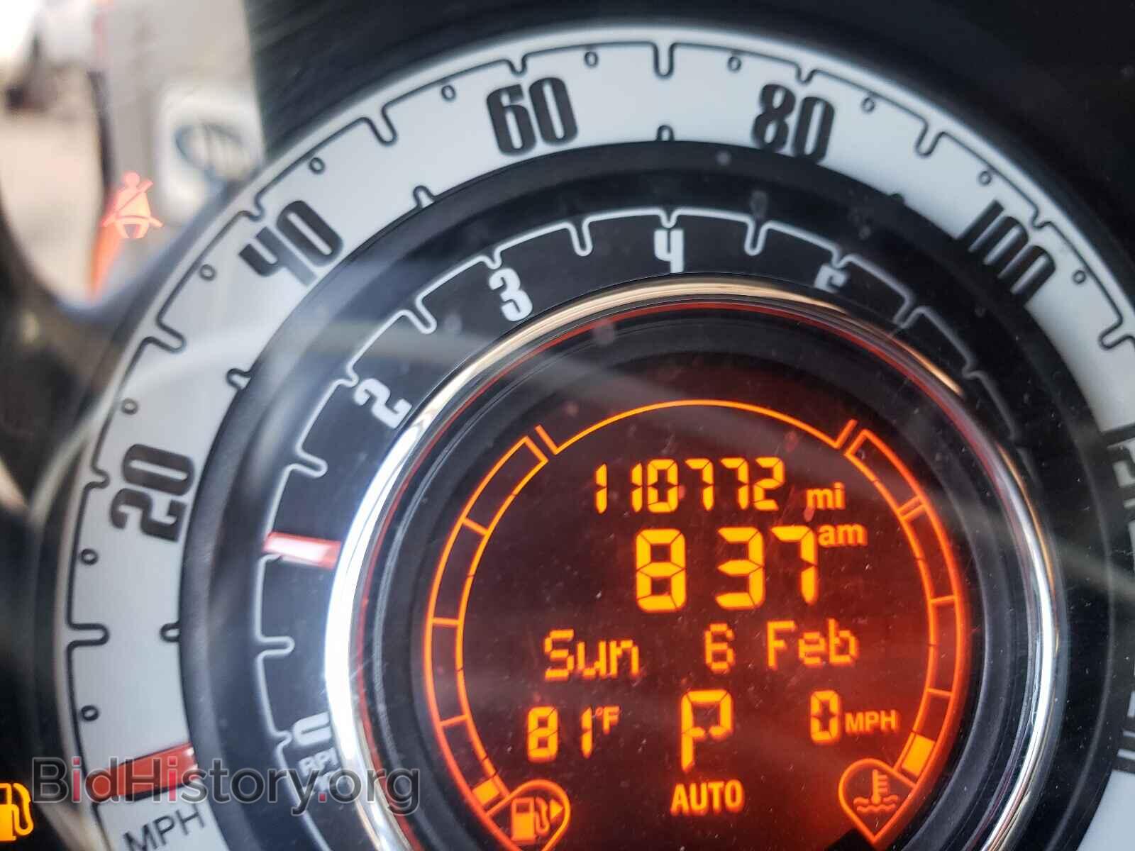 2012 FIAT 500 - VIN: 3C3CFFAR9CT370662 - Фото 8
