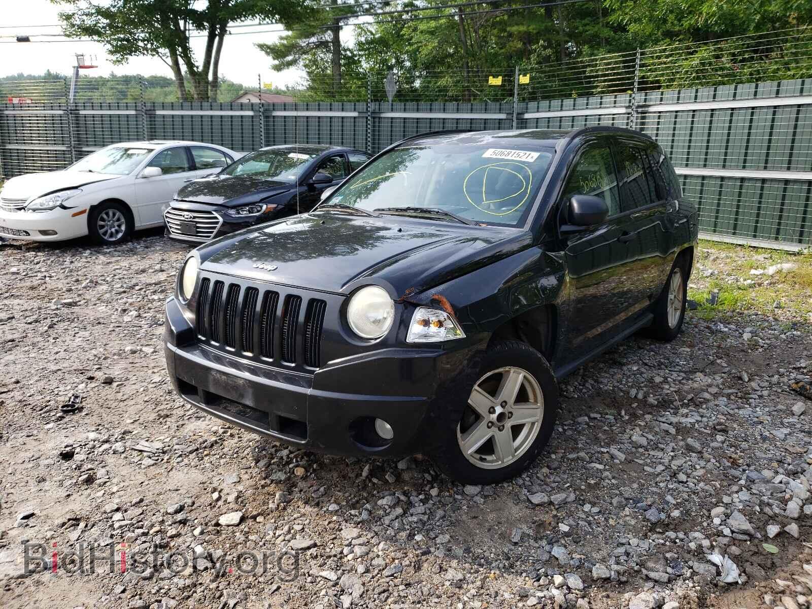 2007 JEEP COMPASS - VIN: 1J8FF47W57D596552 - Фото 2