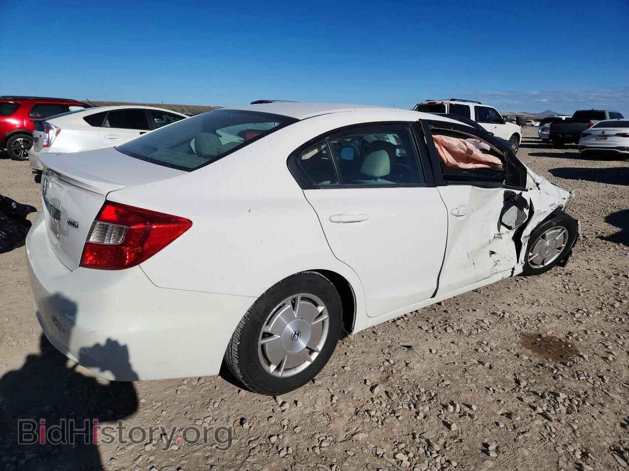 2012 HONDA CIVIC - VIN: 2HGFB2F65CH554857 - Фото 3