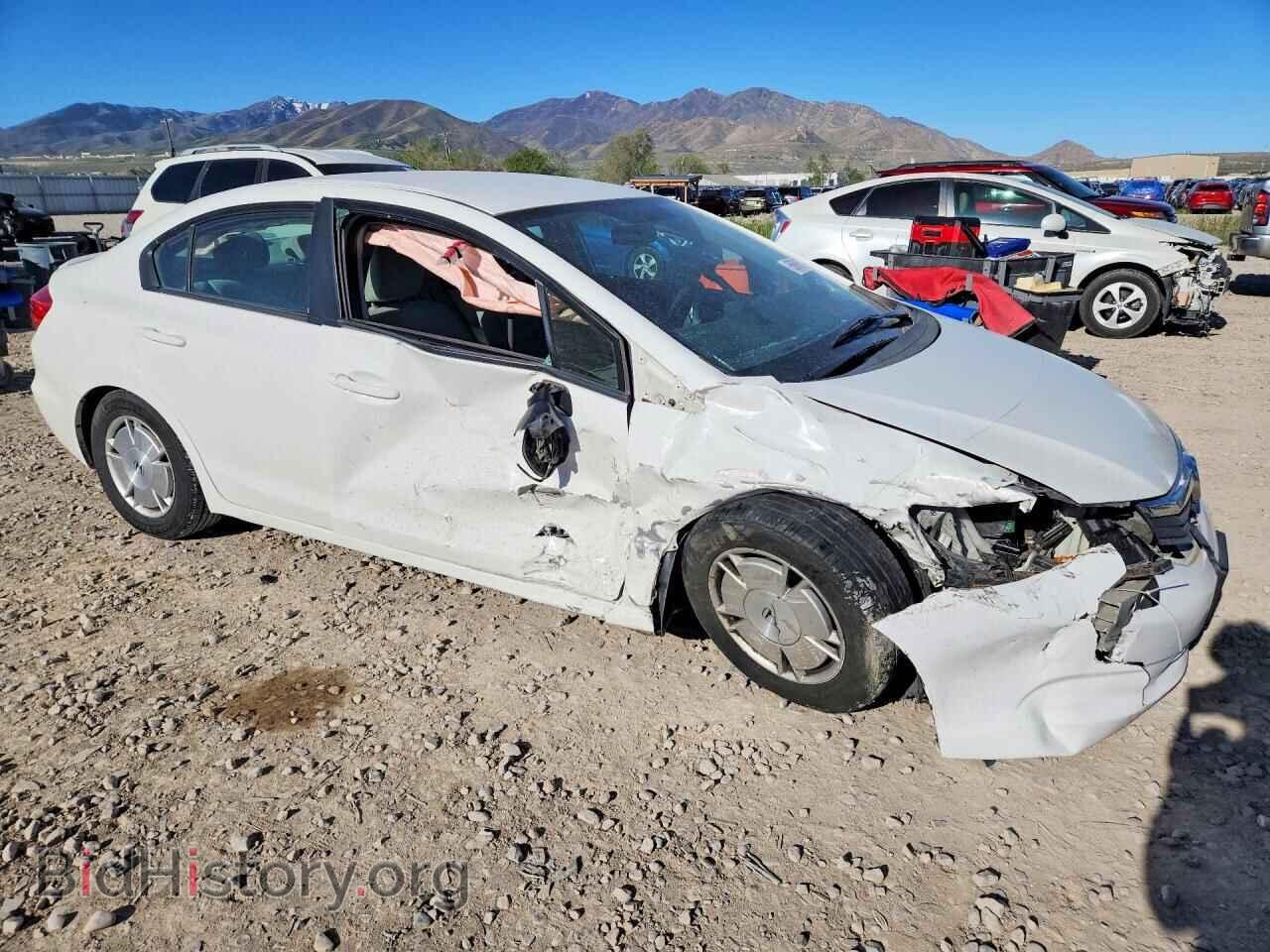2012 HONDA CIVIC - VIN: 2HGFB2F65CH554857 - Фото 4