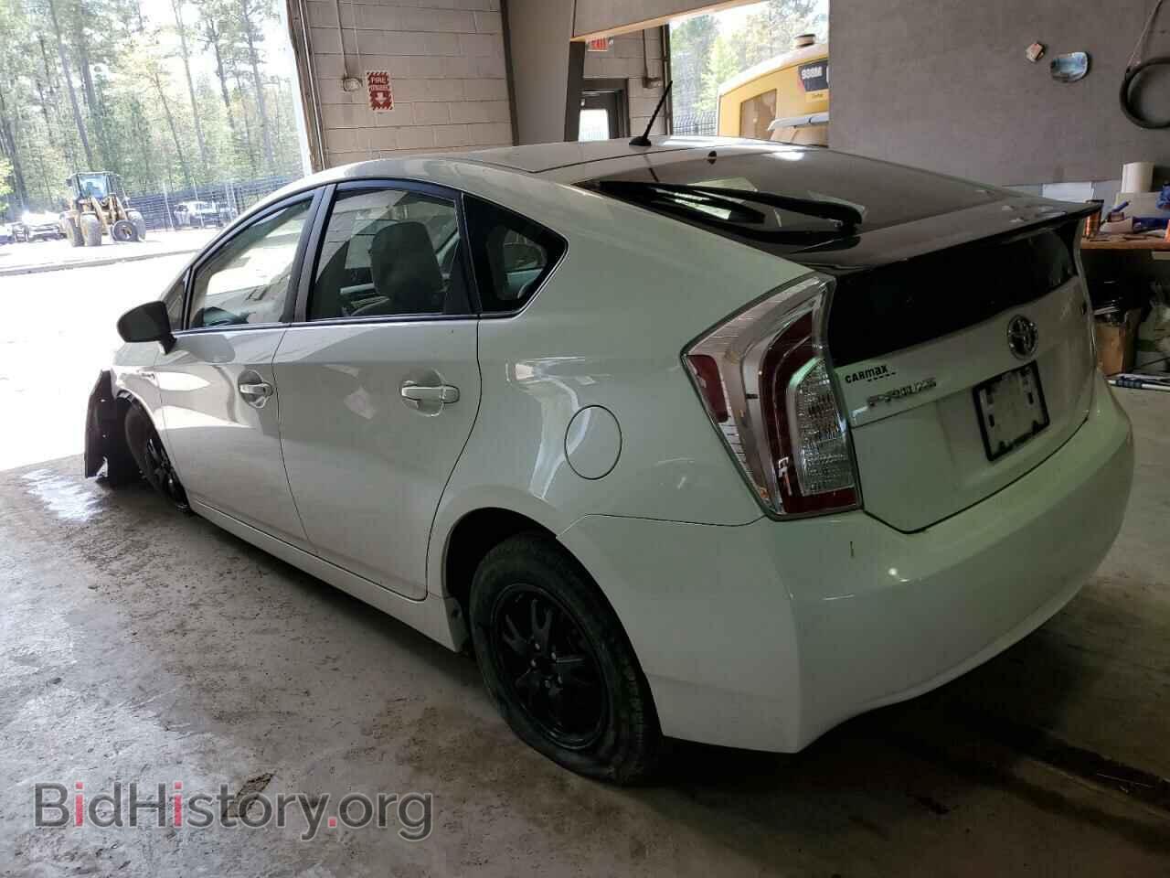 2012 TOYOTA PRIUS - VIN: JTDKN3DU6C5414075 - Фото 2