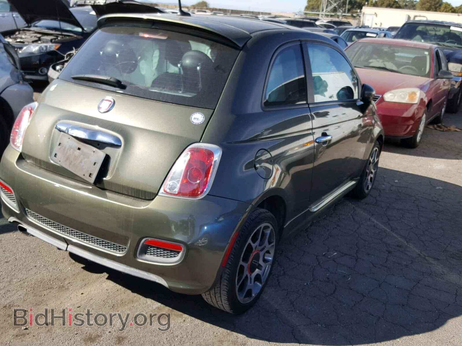 2012 FIAT 500 - VIN: 3C3CFFBR2CT106004 - Фото 4