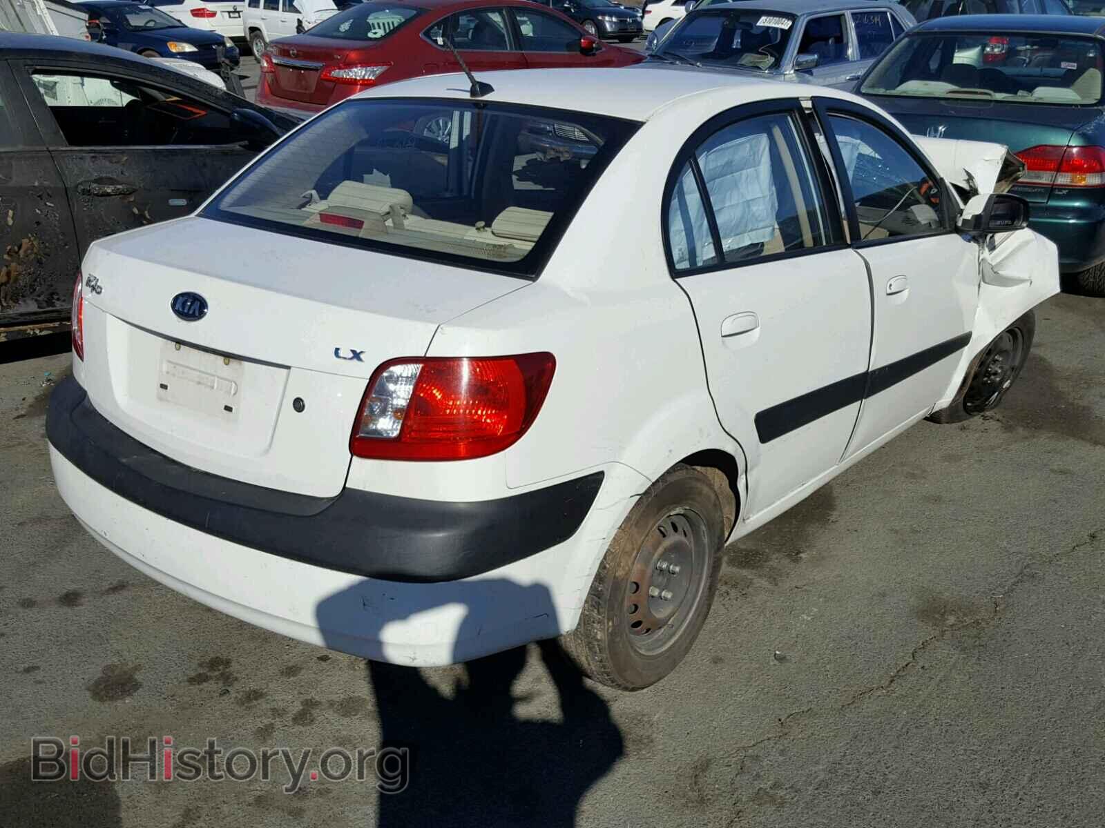 2008 KIA RIO BASE - VIN: KNADE123686318405 - Фото 4