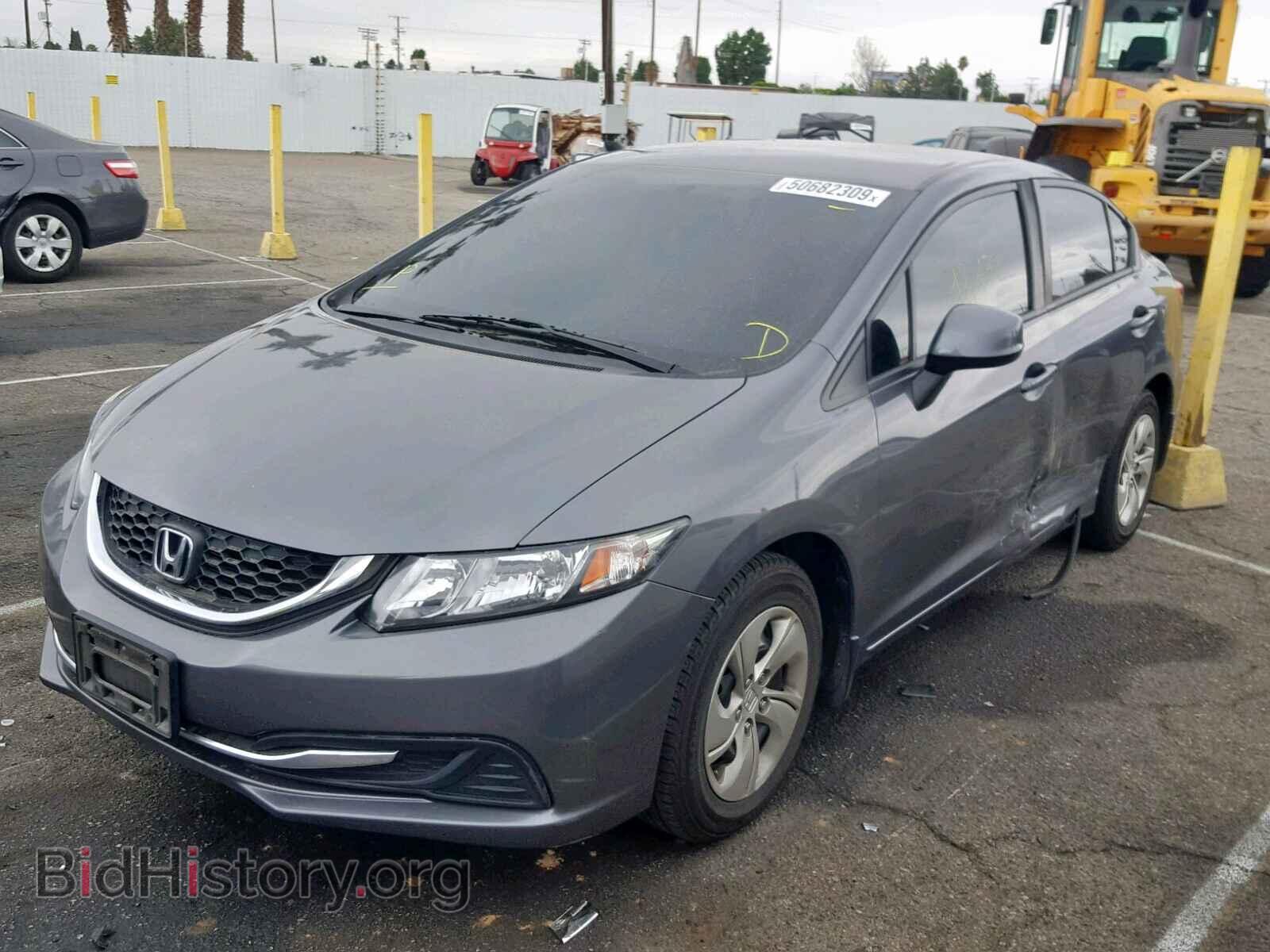 2013 HONDA CIVIC LX - VIN: 19XFB2F53DE291237 - Фото 2