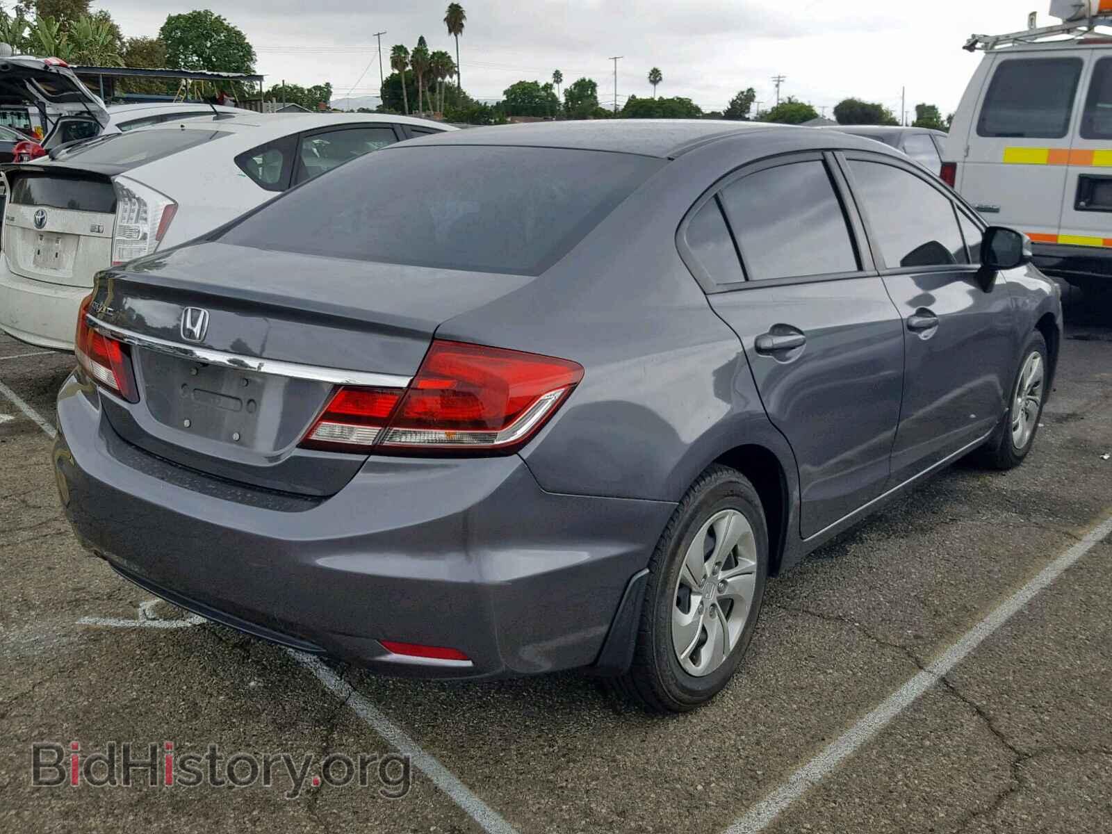 2013 HONDA CIVIC LX - VIN: 19XFB2F53DE291237 - Фото 4