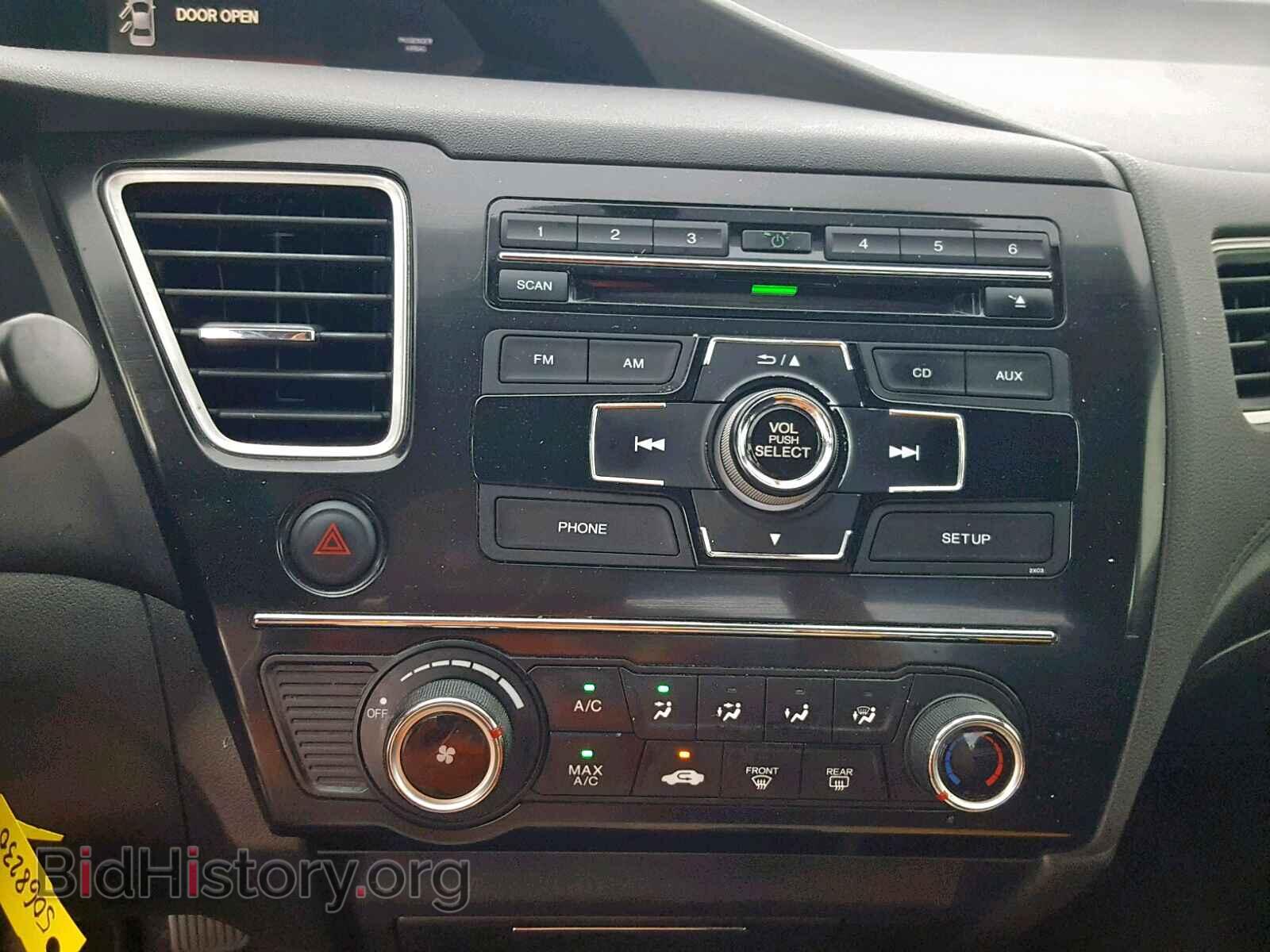 2013 HONDA CIVIC LX - VIN: 19XFB2F53DE291237 - Фото 9
