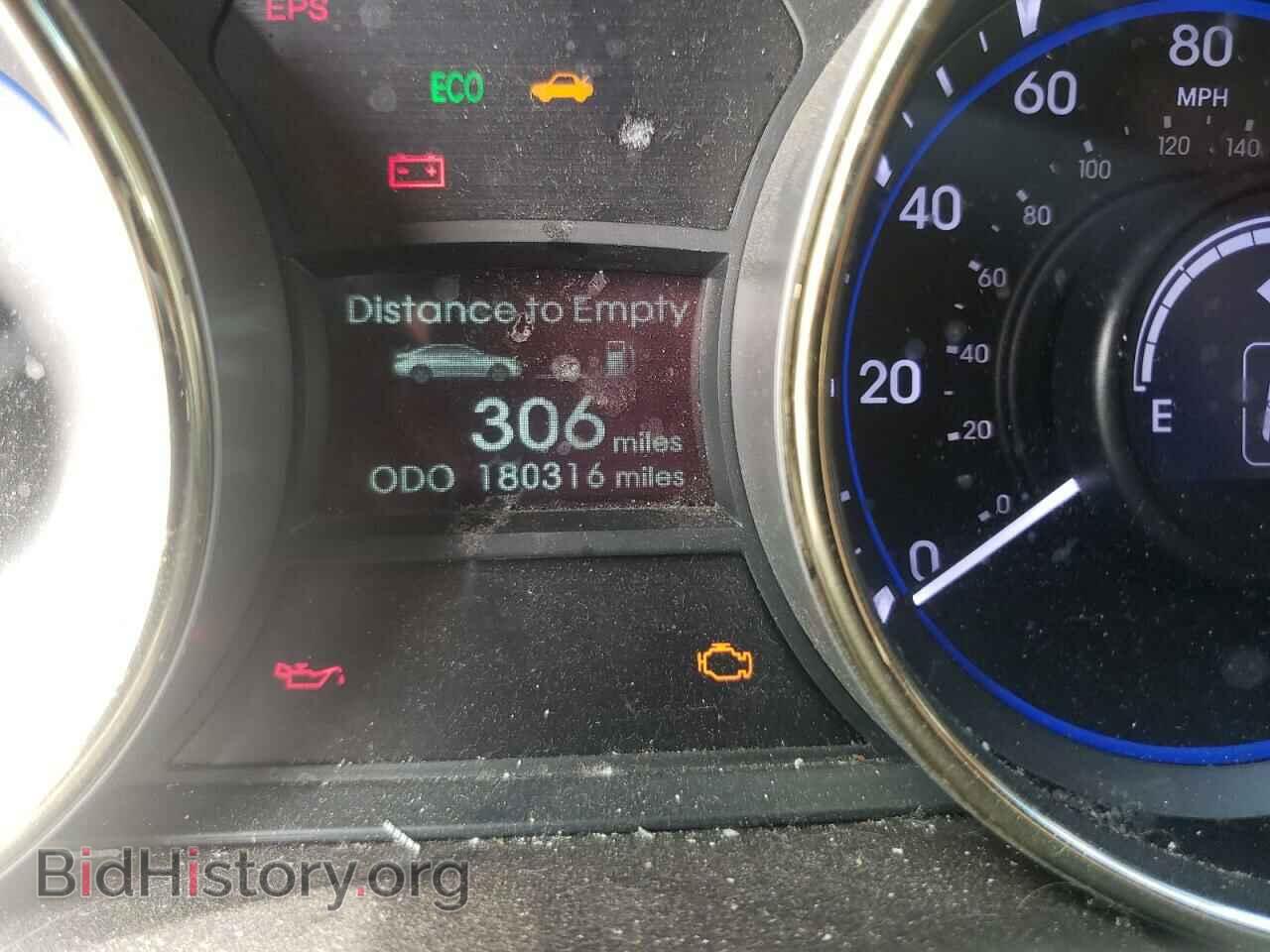 2013 HYUNDAI SONATA - VIN: 5NPEB4AC2DH722692 - Фото 8