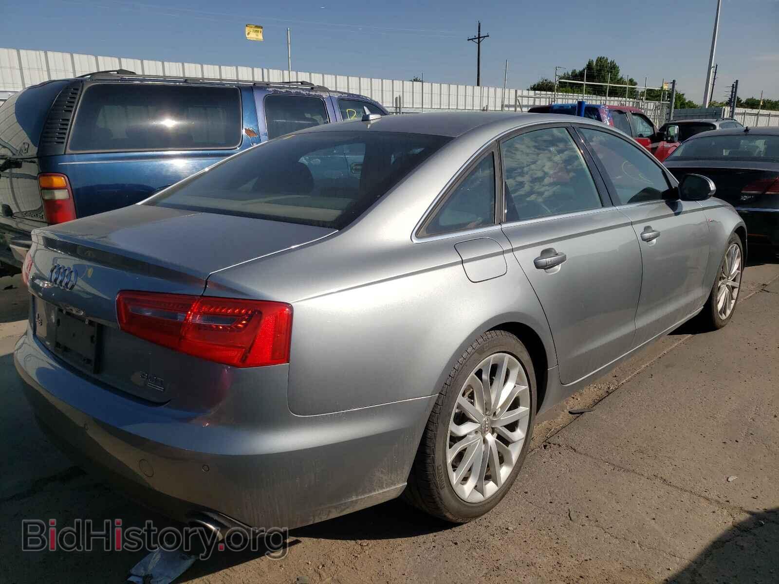 2012 AUDI A6 - VIN: WAUGGAFC7CN134980 - Фото 4