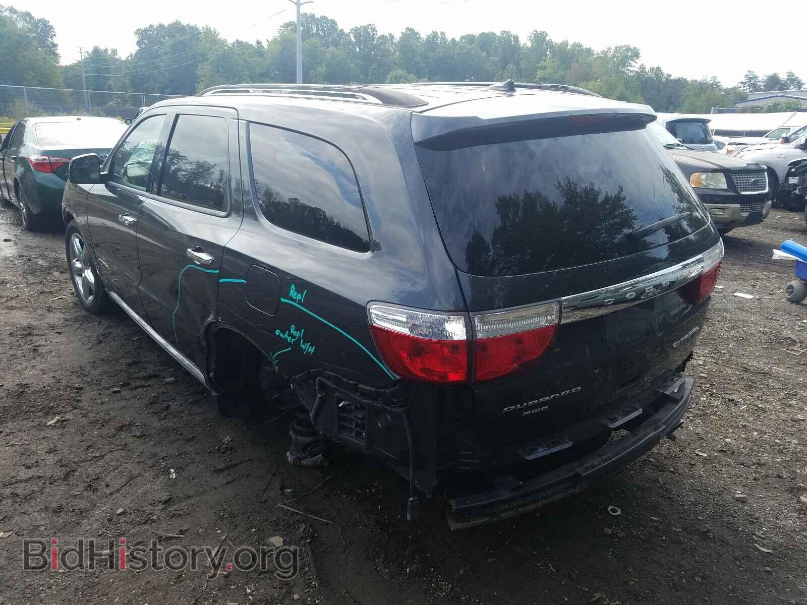 2011 DODGE DURANGO - VIN: 1D4RE5GG7BC677270 - Фото 3