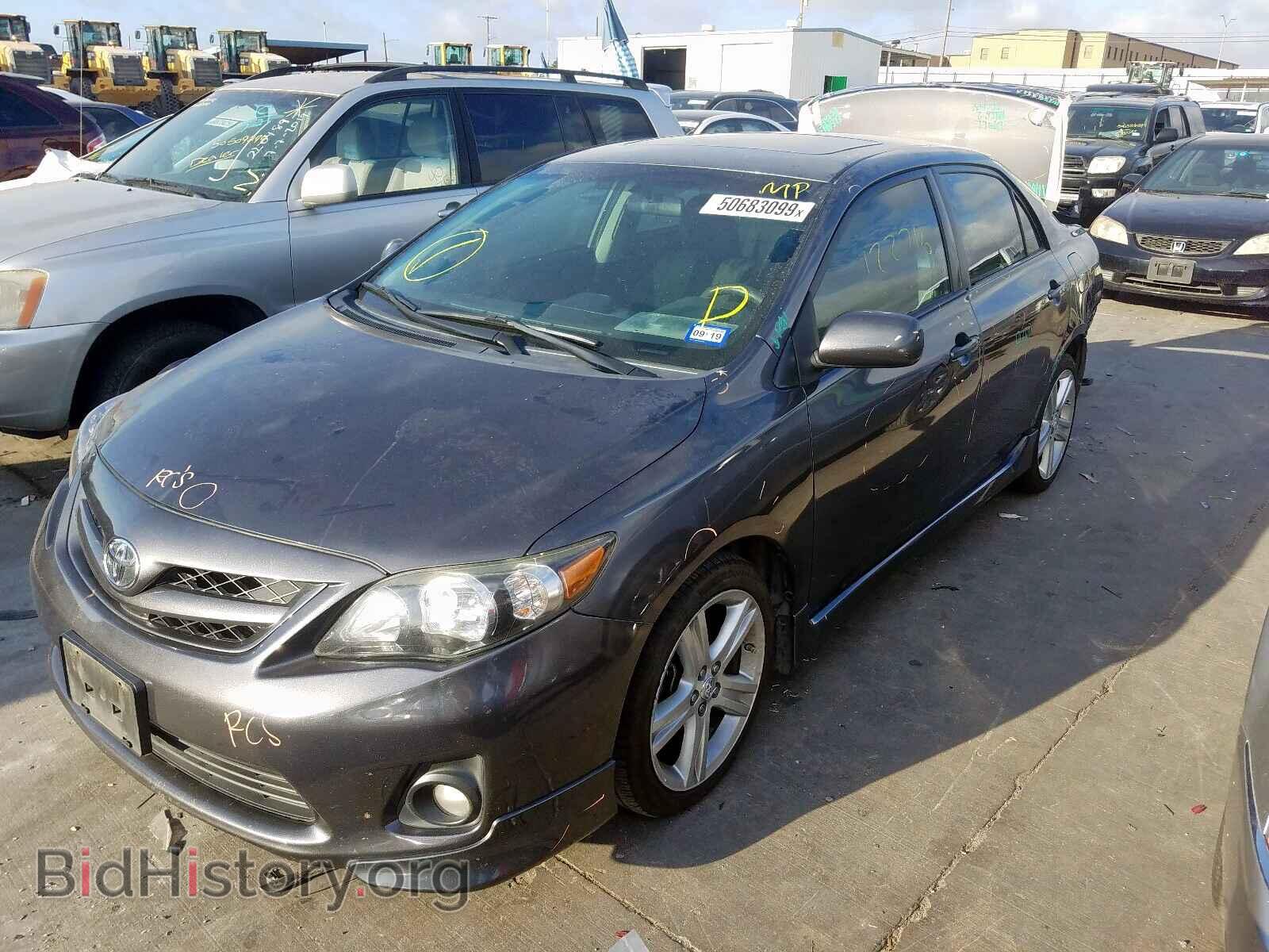 2013 TOYOTA COROLLA BA - VIN: 5YFBU4EE5DP166583 - Фото 2