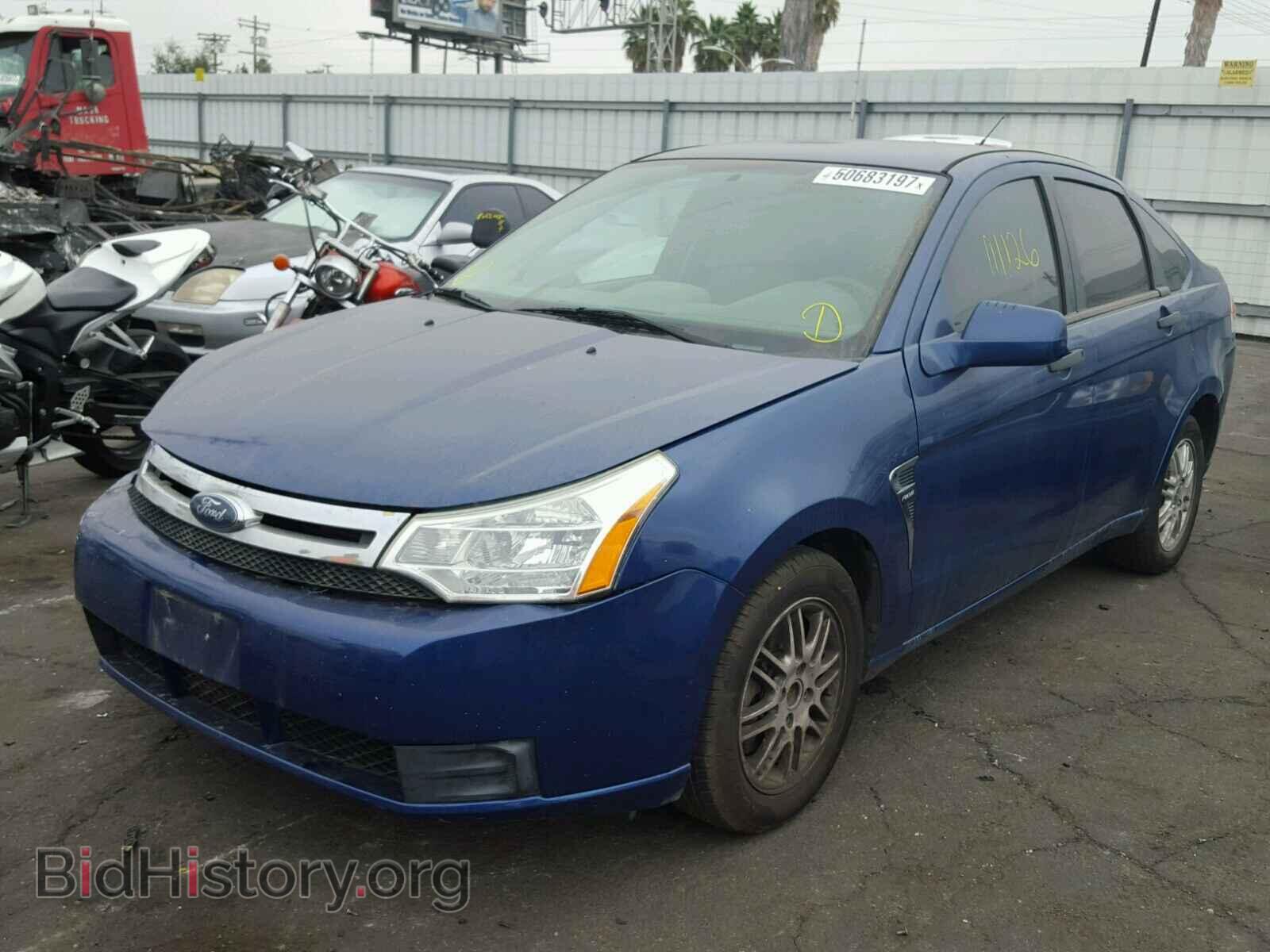 2008 FORD FOCUS - VIN: 1FAHP35N18W154364 - Фото 2