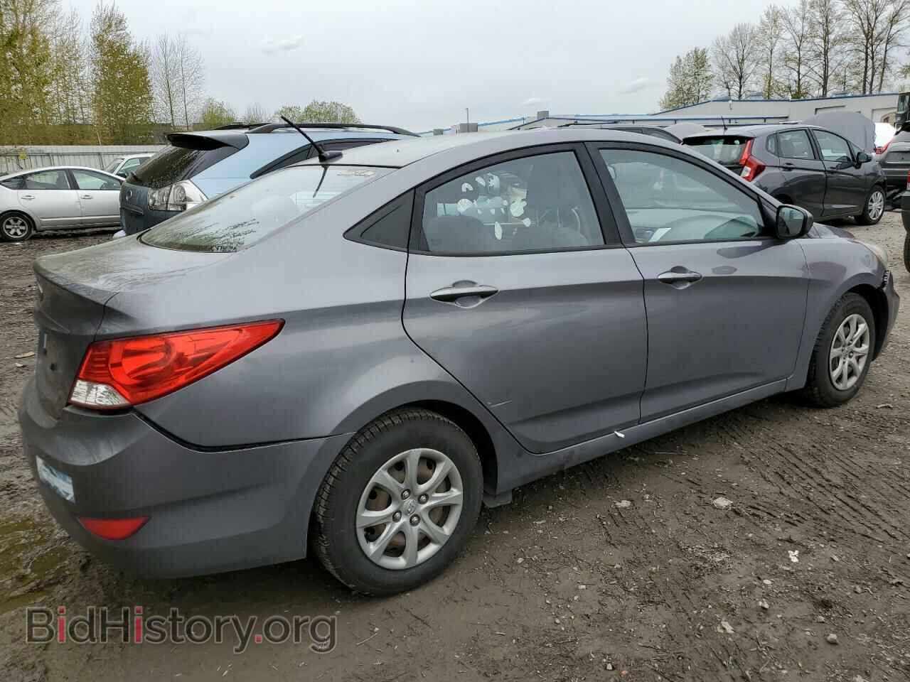 2014 HYUNDAI ACCENT - VIN: KMHCT4AEXEU700447 - Фото 3