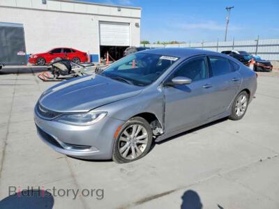 2015 Chrysler 200 Limited, silver — VIN 1C3CCCAB8FN692188, Copart