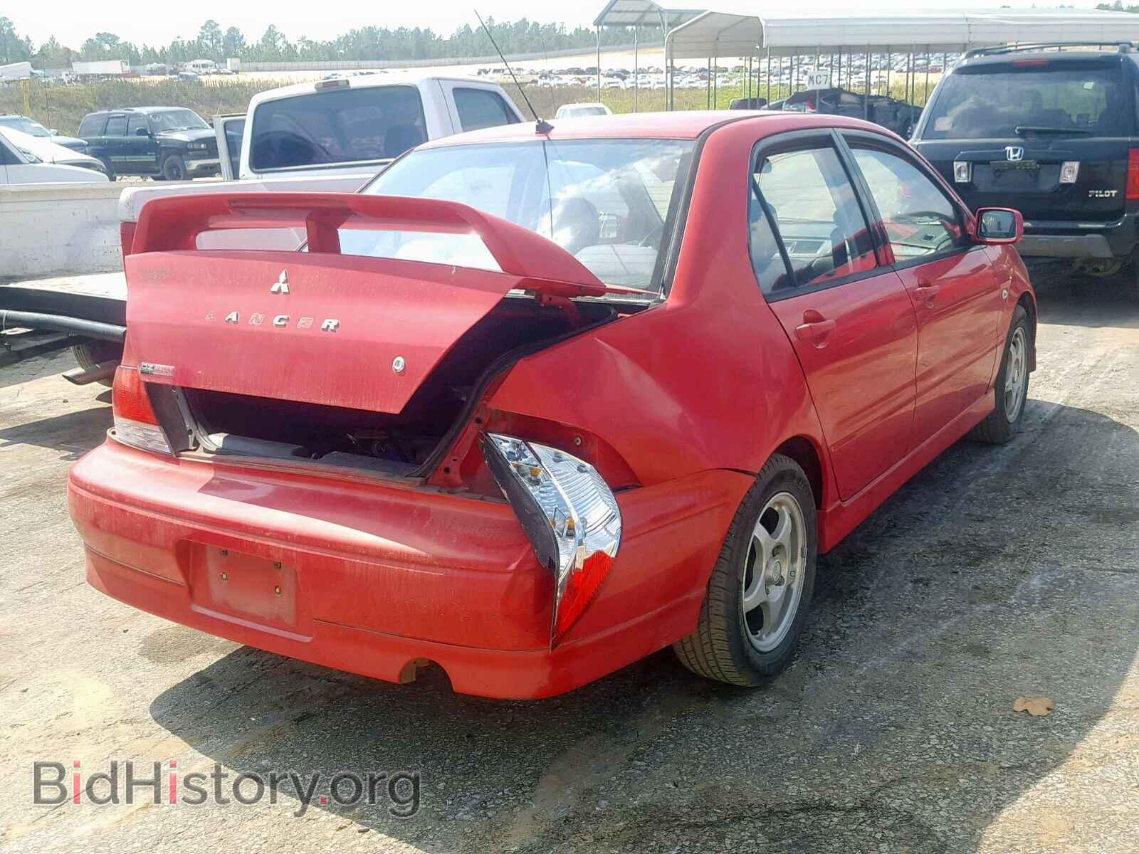 2003 MITSUBISHI LANCER - VIN: JA3AJ86E03U024829 - Фото 4
