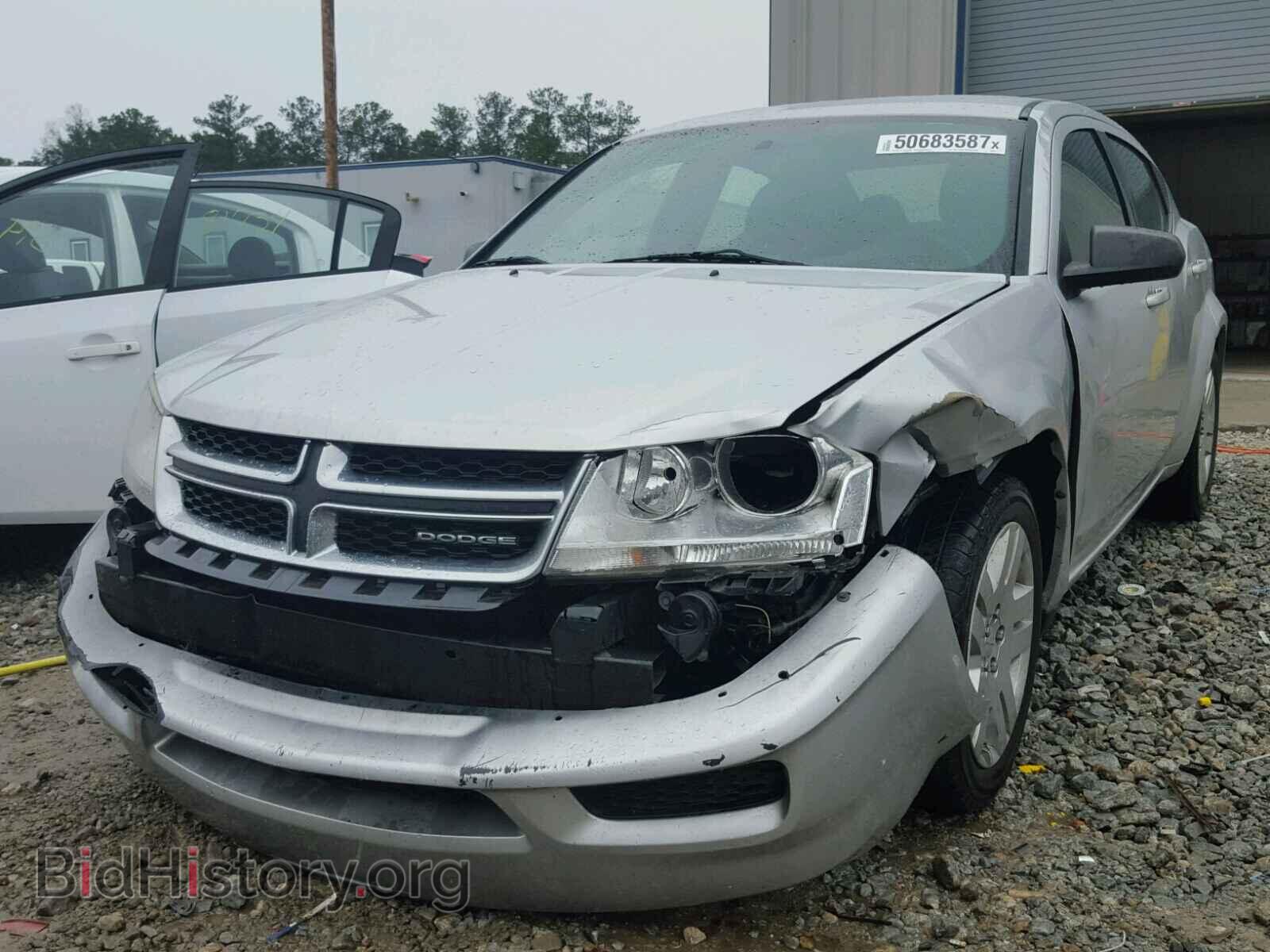 2011 DODGE AVENGER - VIN: 1B3BD4FBXBN606085 - Фото 2
