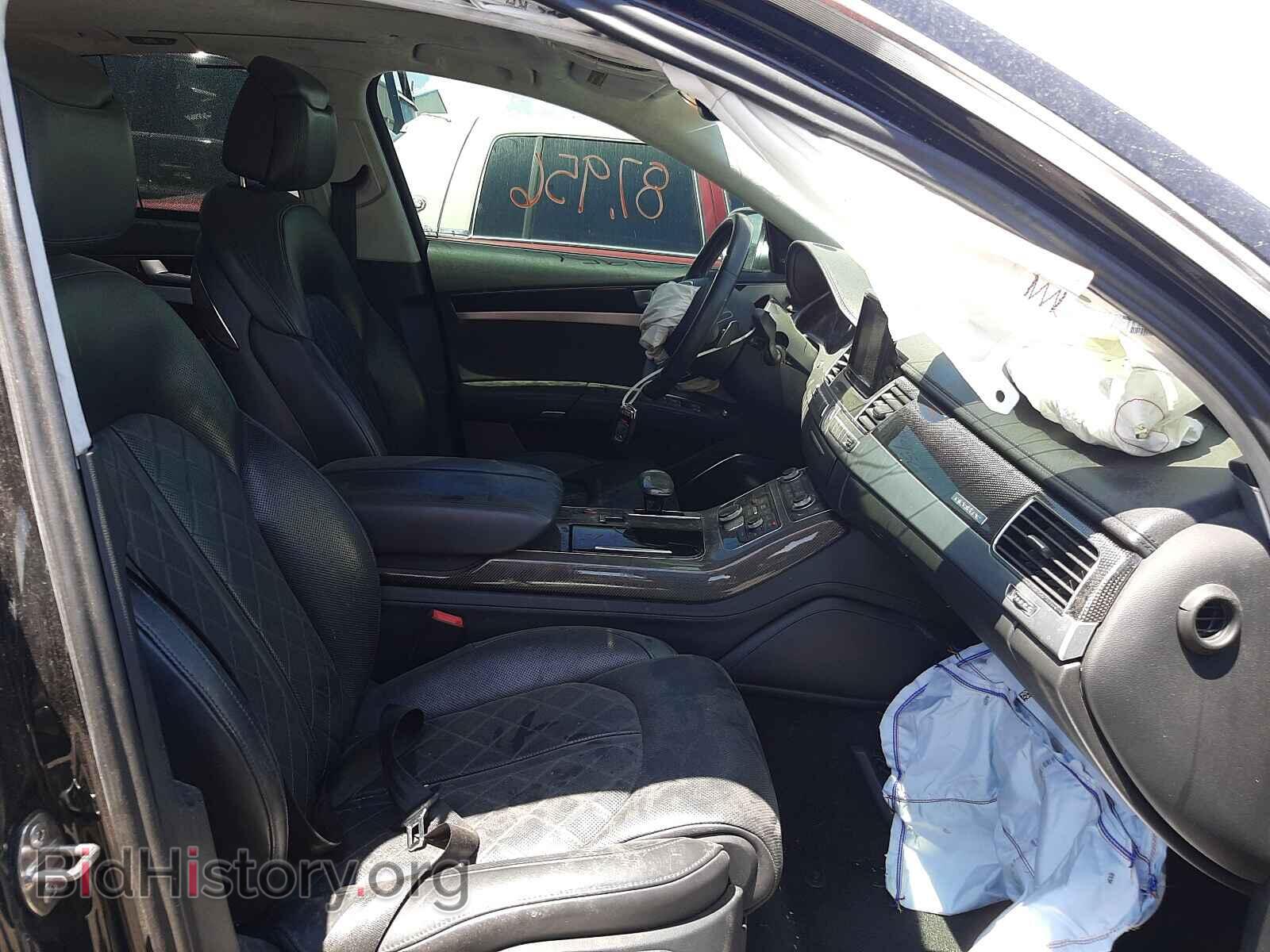 2013 AUDI S8 - VIN: WAUD2AFD9DN010379 - Фото 5