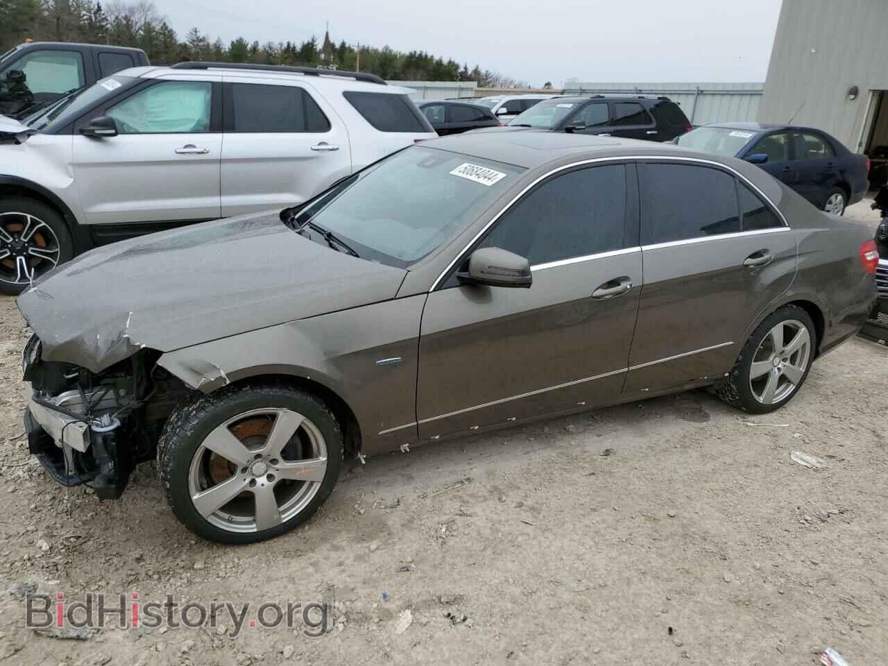 Photo WDDHF8JB1CA602202 - MERCEDES-BENZ E-CLASS 2012