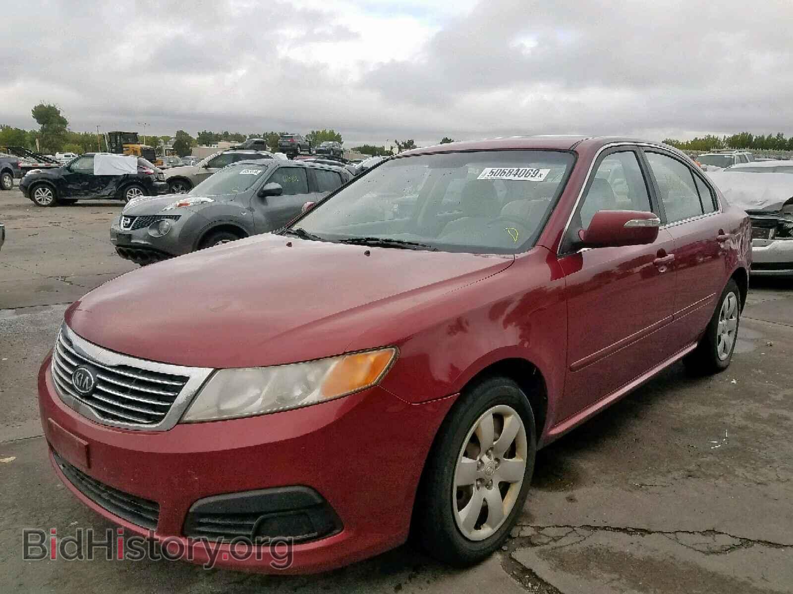 2009 KIA OPTIMA - VIN: KNAGE228695293768 - Фото 2