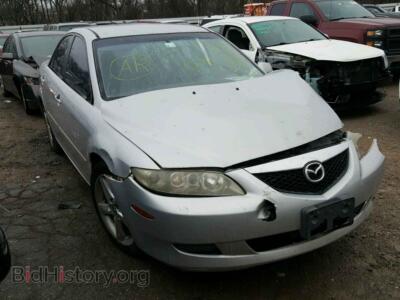 2005 Mazda 6 6 I, серебристый — VIN 1YVFP80C755M15092, Copart