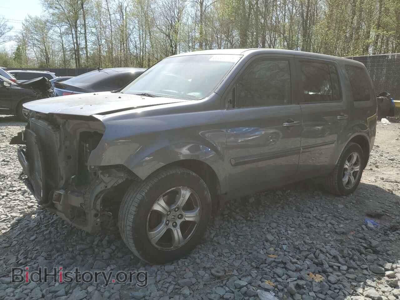 Photo 5FNYF4H4XCB072748 - HONDA PILOT 2012