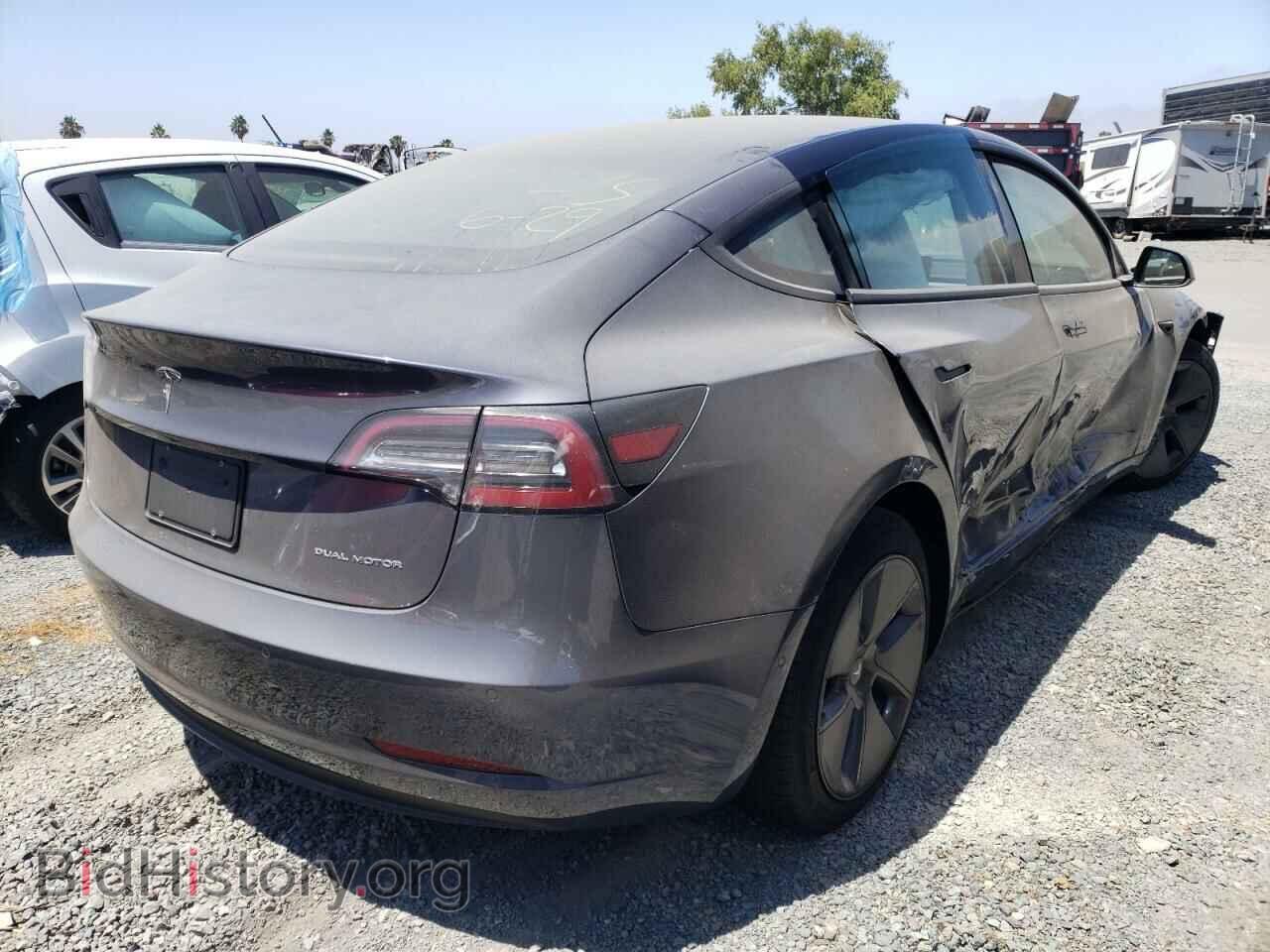2022 TESLA MODEL 3 - VIN: 5YJ3E1EB1NF179446 - Photo 4