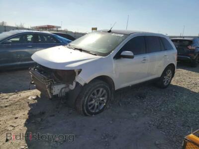 2013 Ford EDGE Limited, белый — VIN 2FMDK4KCXDBB21631, Copart