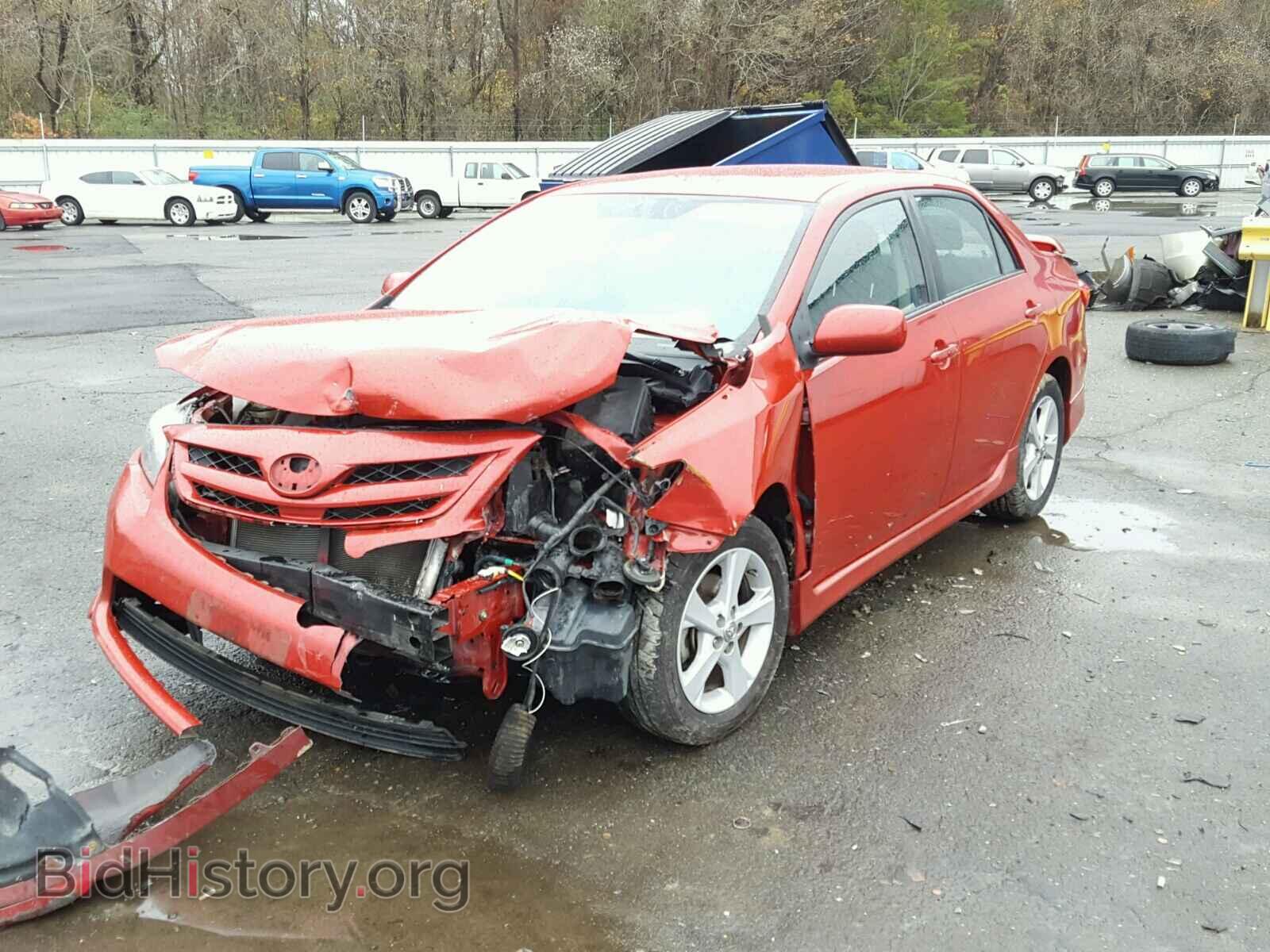 2012 TOYOTA COROLLA BA - VIN: 2T1BU4EE2CC898622 - Фото 2