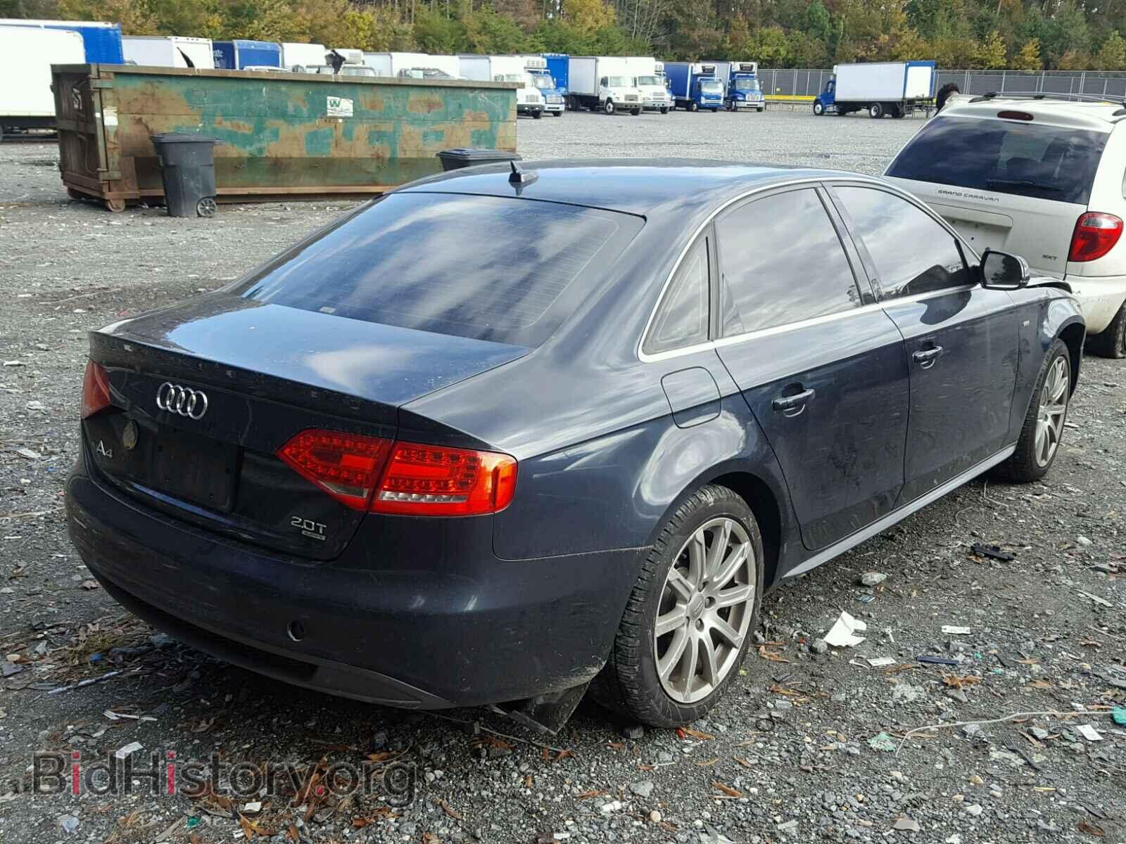 2012 AUDI A4 - VIN: WAUFFAFL7CN004289 - Фото 4