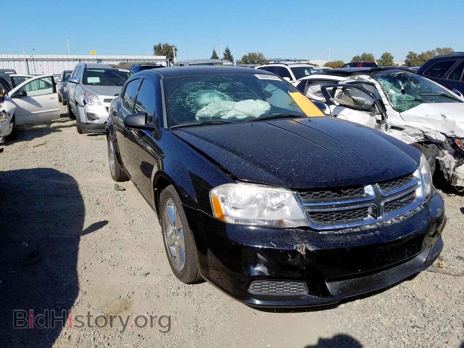 Фотография 1C3CDZAB7DN537628 - DODGE AVENGER 2013