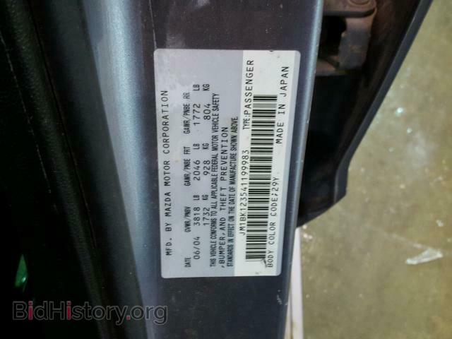 2004 MAZDA 3 S - VIN: JM1BK123541199983 - Фото 10
