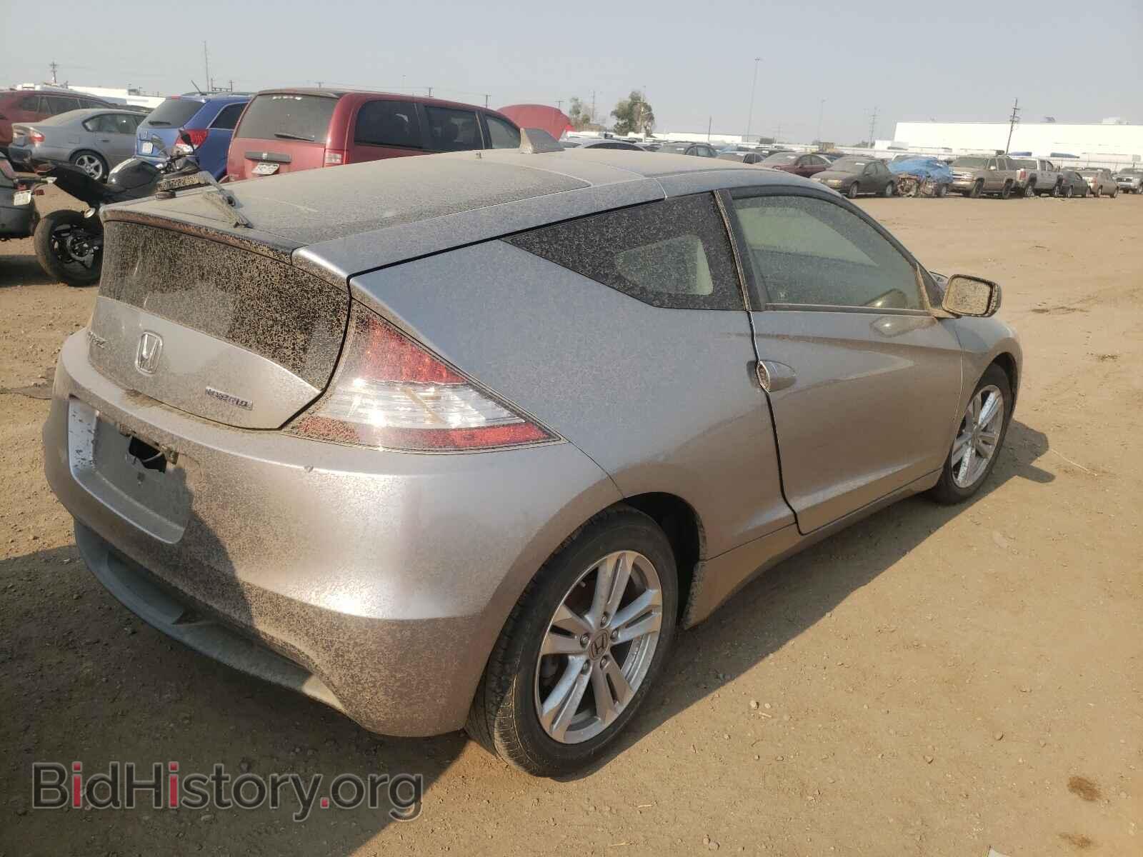 2012 HONDA CR-Z - VIN: JHMZF1D65CS001386 - Фото 4
