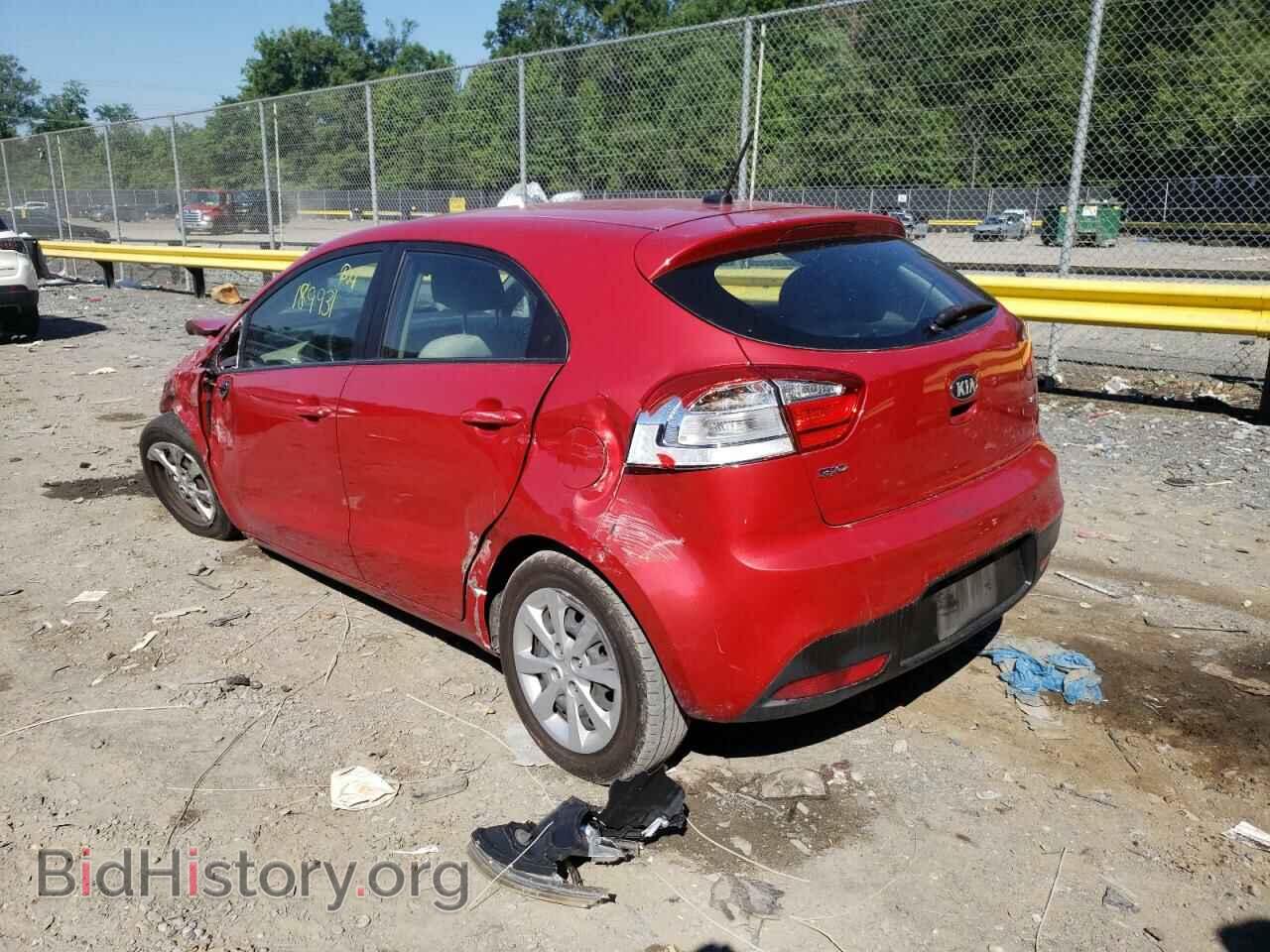 2013 KIA RIO - VIN: KNADM5A35D6248823 - Фото 3